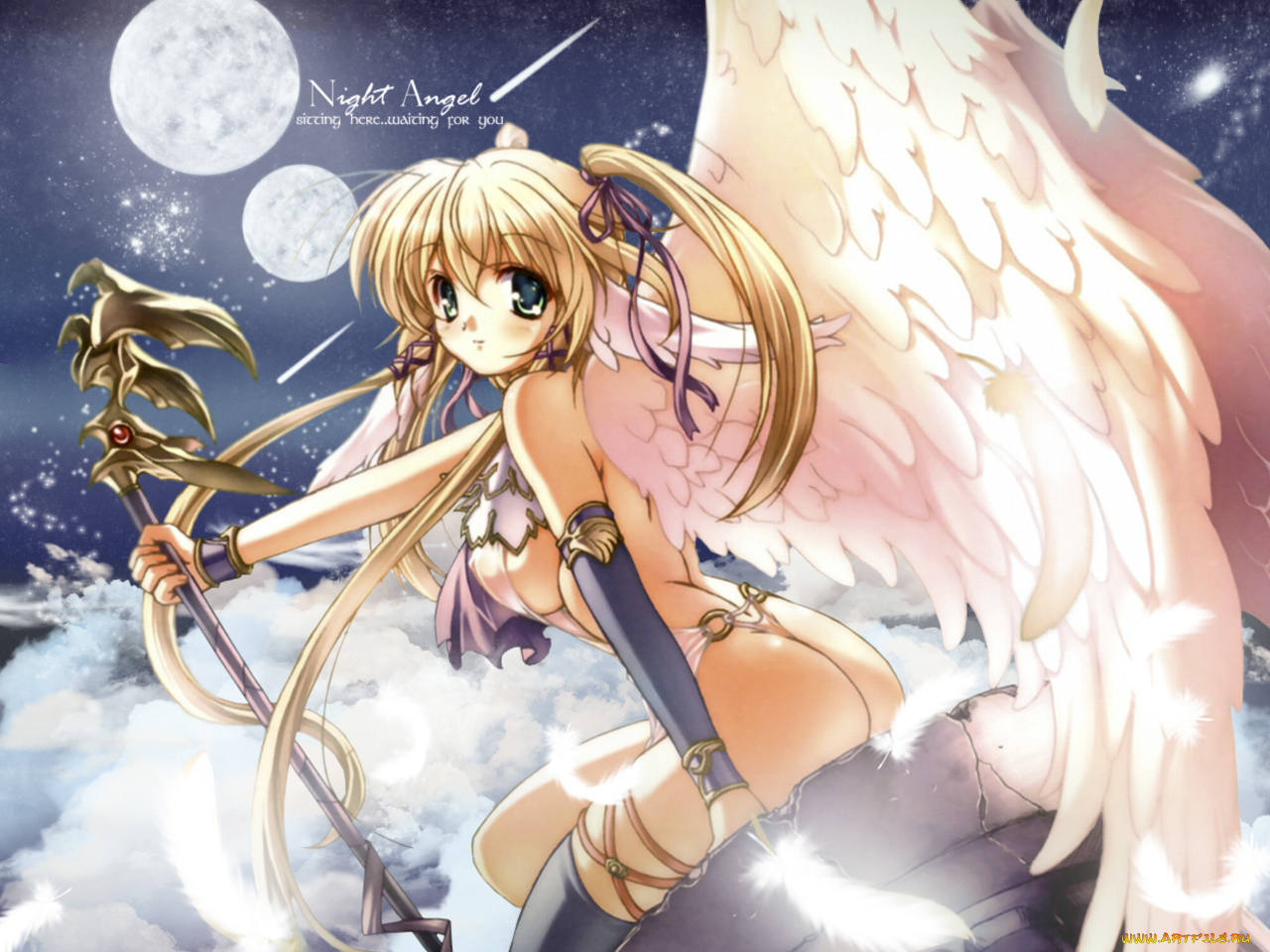 аниме, angels, demons