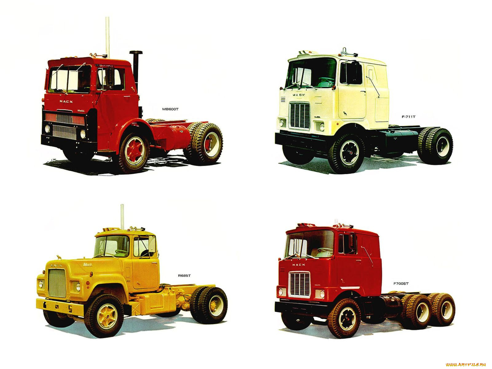 автомобили, mack