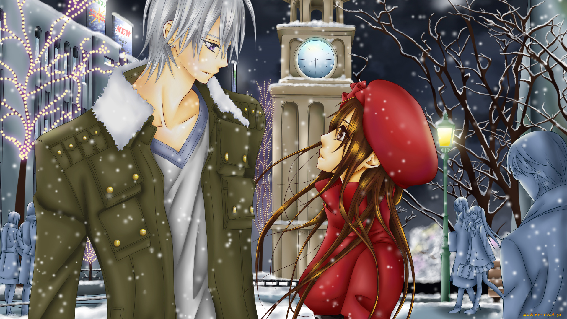 vampire, knight, аниме