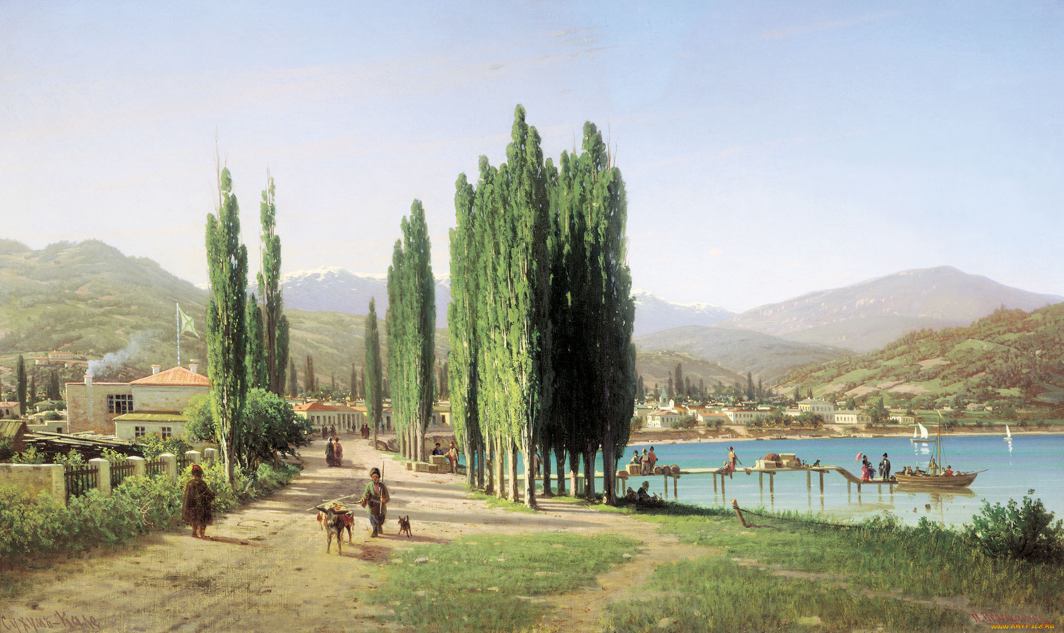 верещагин, петр, петрович, сухум, кале, рисованные