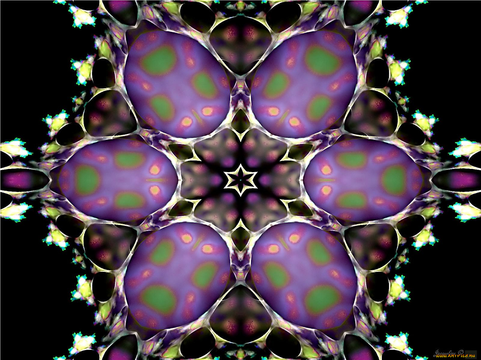 3д, графика, fractal, фракталы, абстракция, узор, тёмный, фон