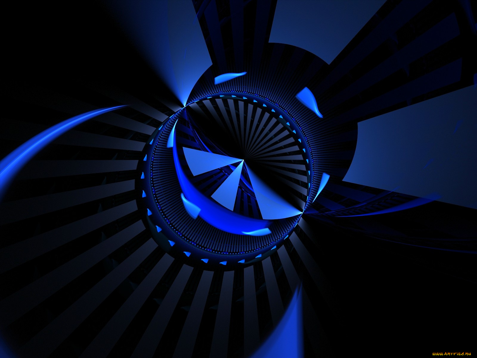 3д, графика, fractal, фракталы, тёмный, фон, узор, абстракция