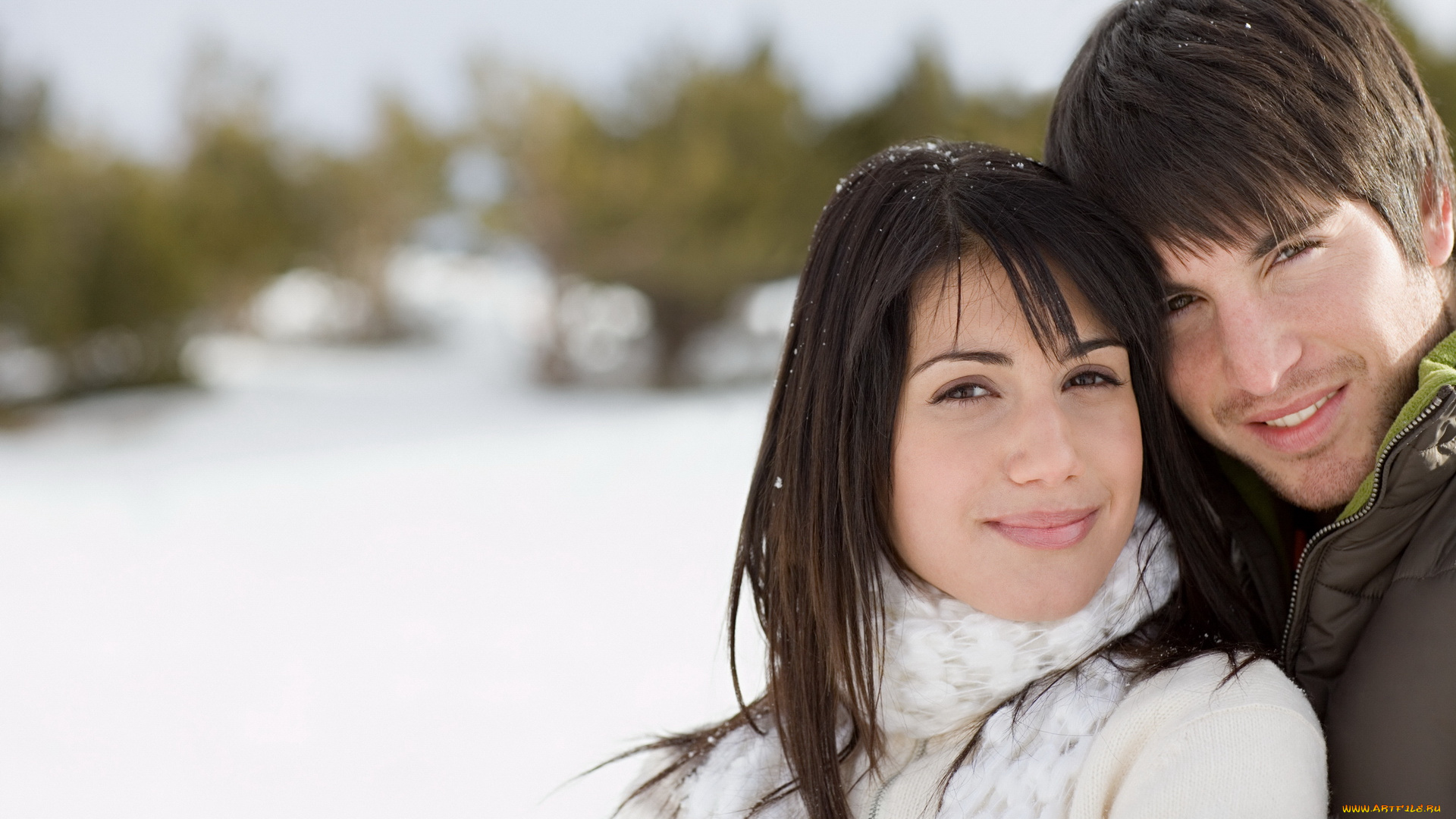 разное, мужчина, женщина, парень, девушка, улыбка, взгляд