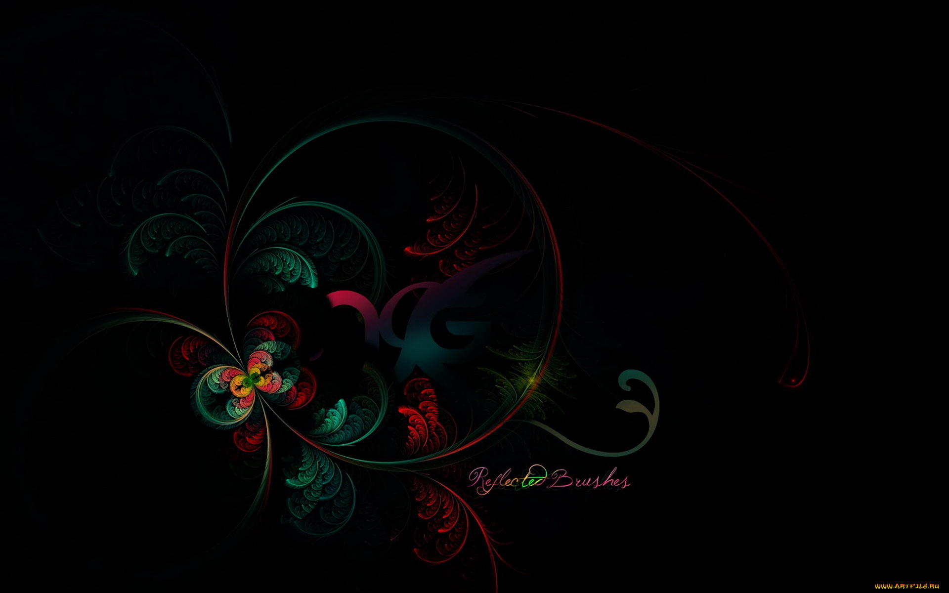 3д, графика, abstract, абстракции, узор, тёмный, фон, абстракция