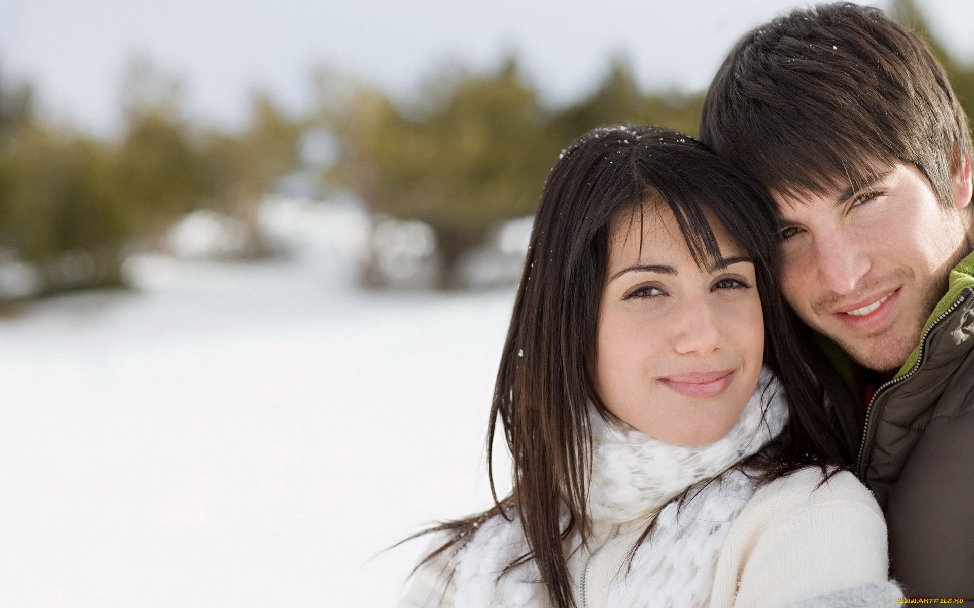 разное, мужчина, женщина, парень, девушка, улыбка, взгляд