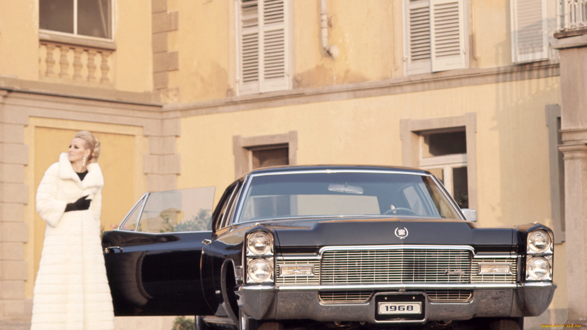 автомобили, авто, девушками, cadillac