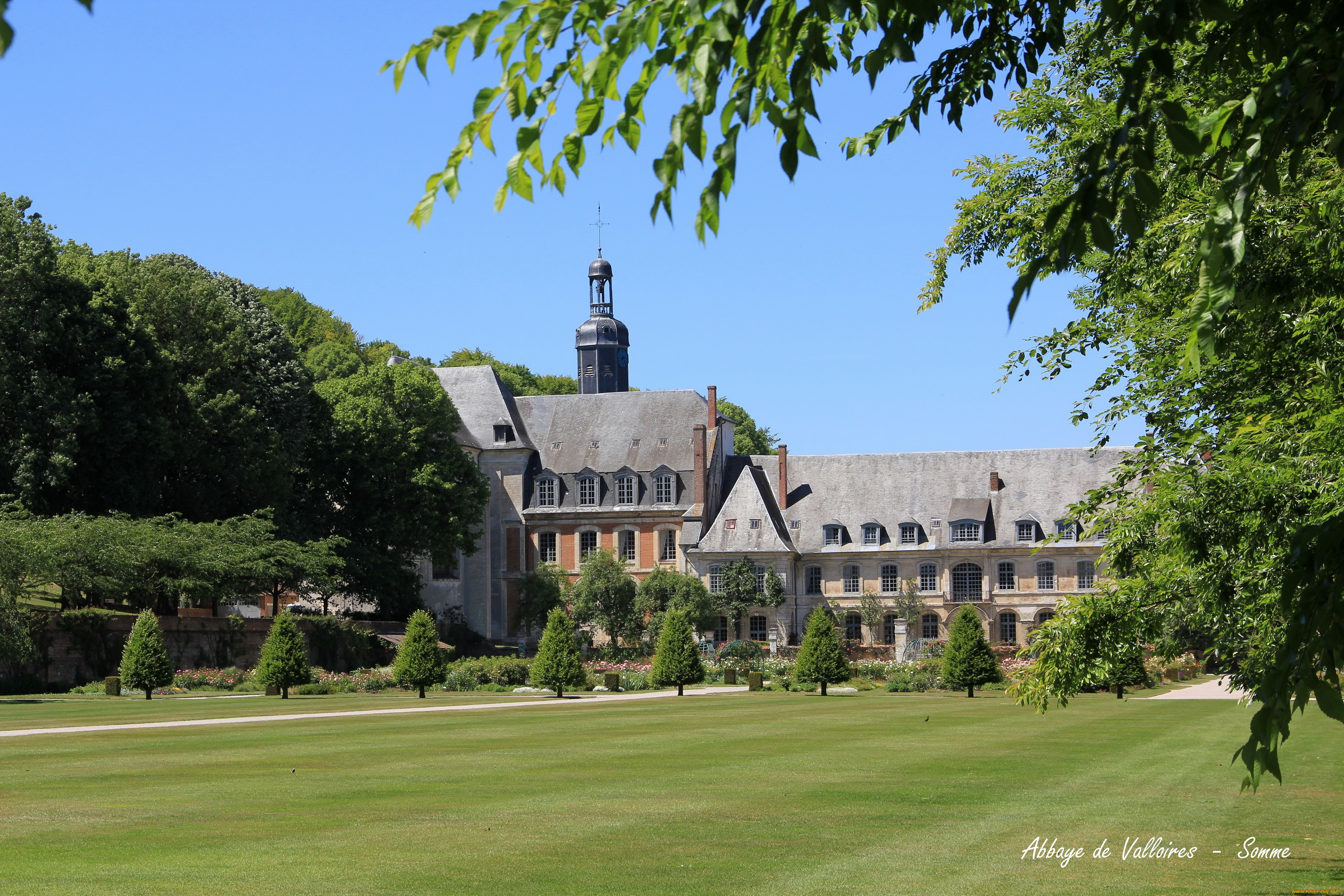 abbaye, de, valloires, франция, города, католические, соборы, костелы, аббатства, монастырь