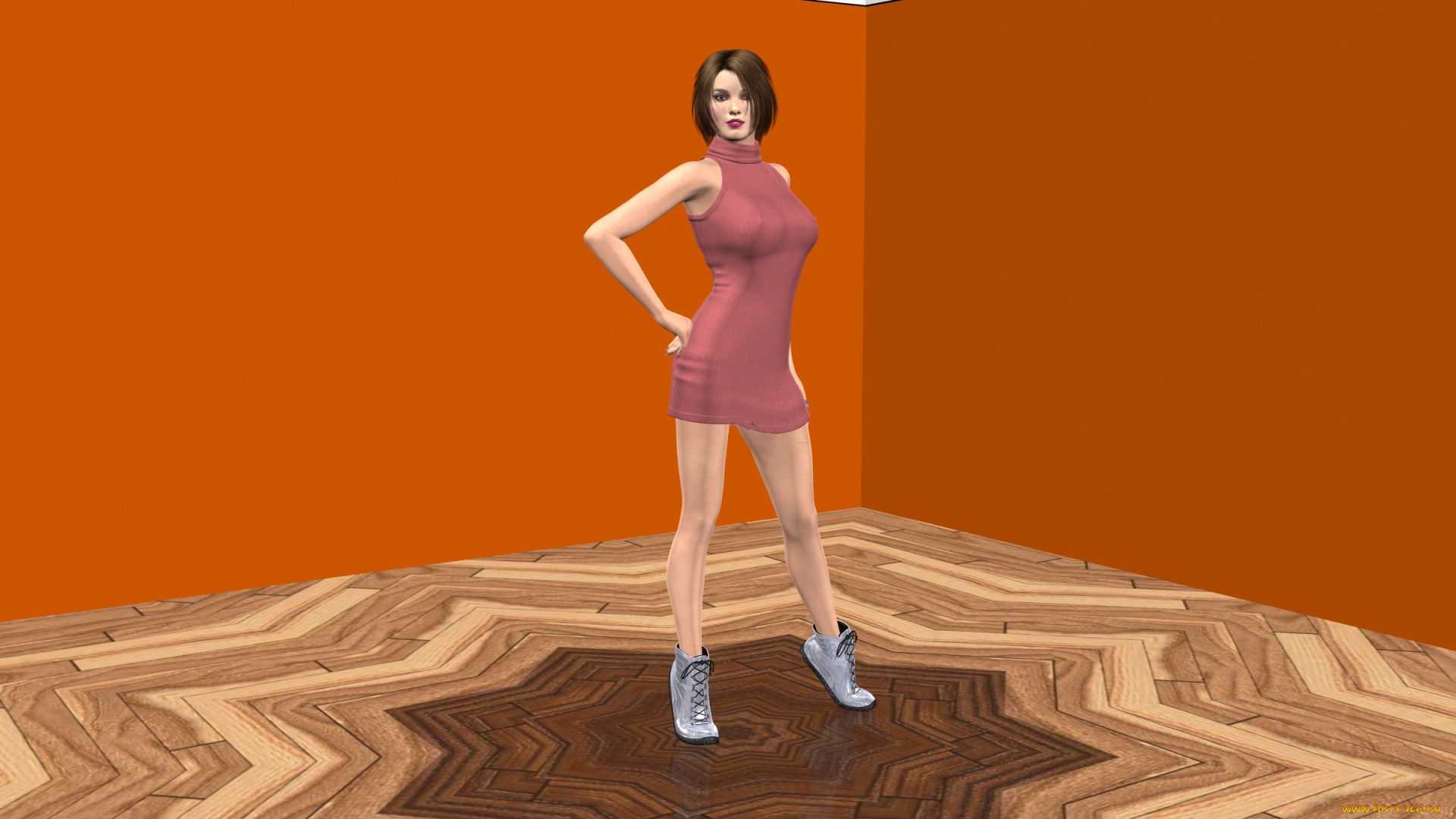 3д, графика, people, , люди, взгляд, девушка