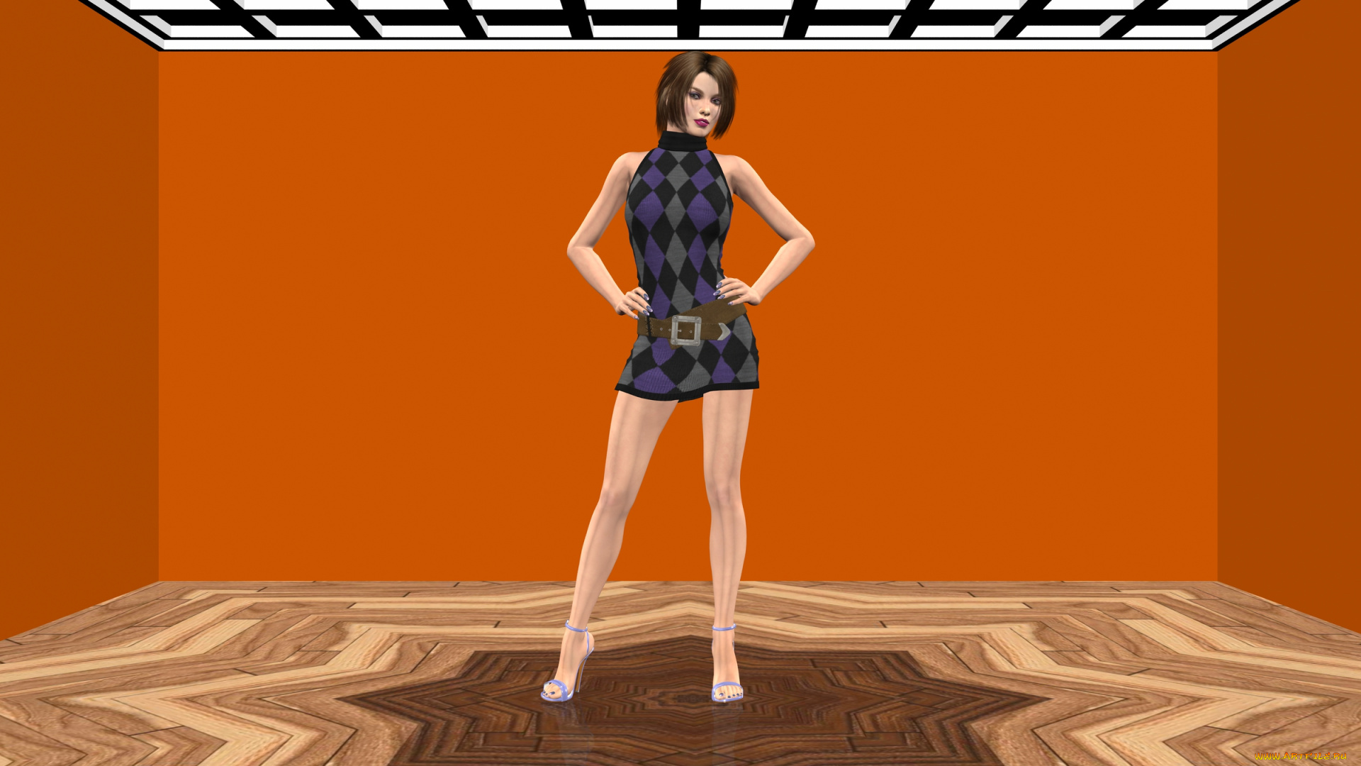 3д, графика, people, , люди, взгляд, девушка