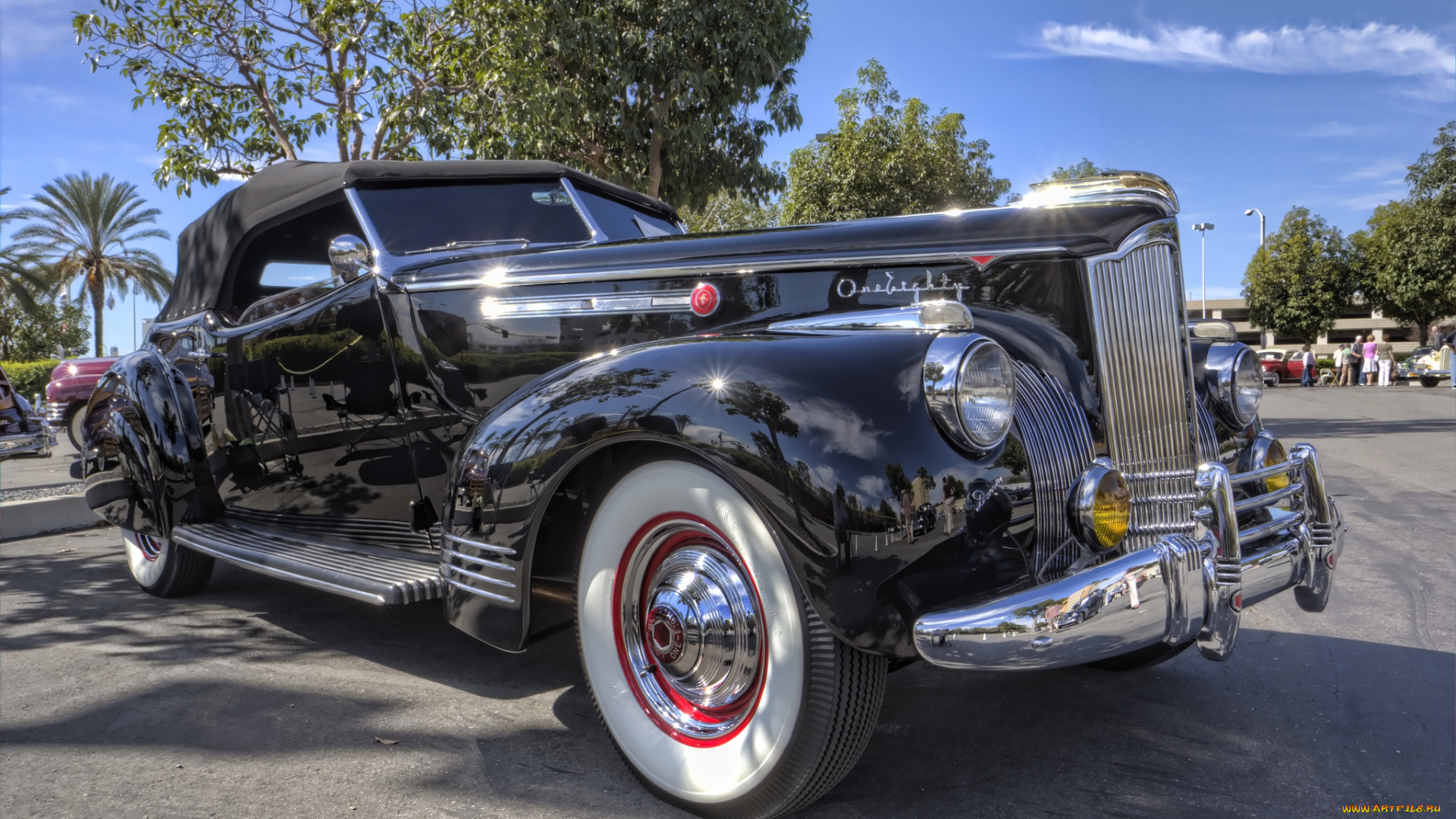 1941, packard, 180, darrin, victoria, автомобили, выставки, и, уличные, фото, автошоу, выставка