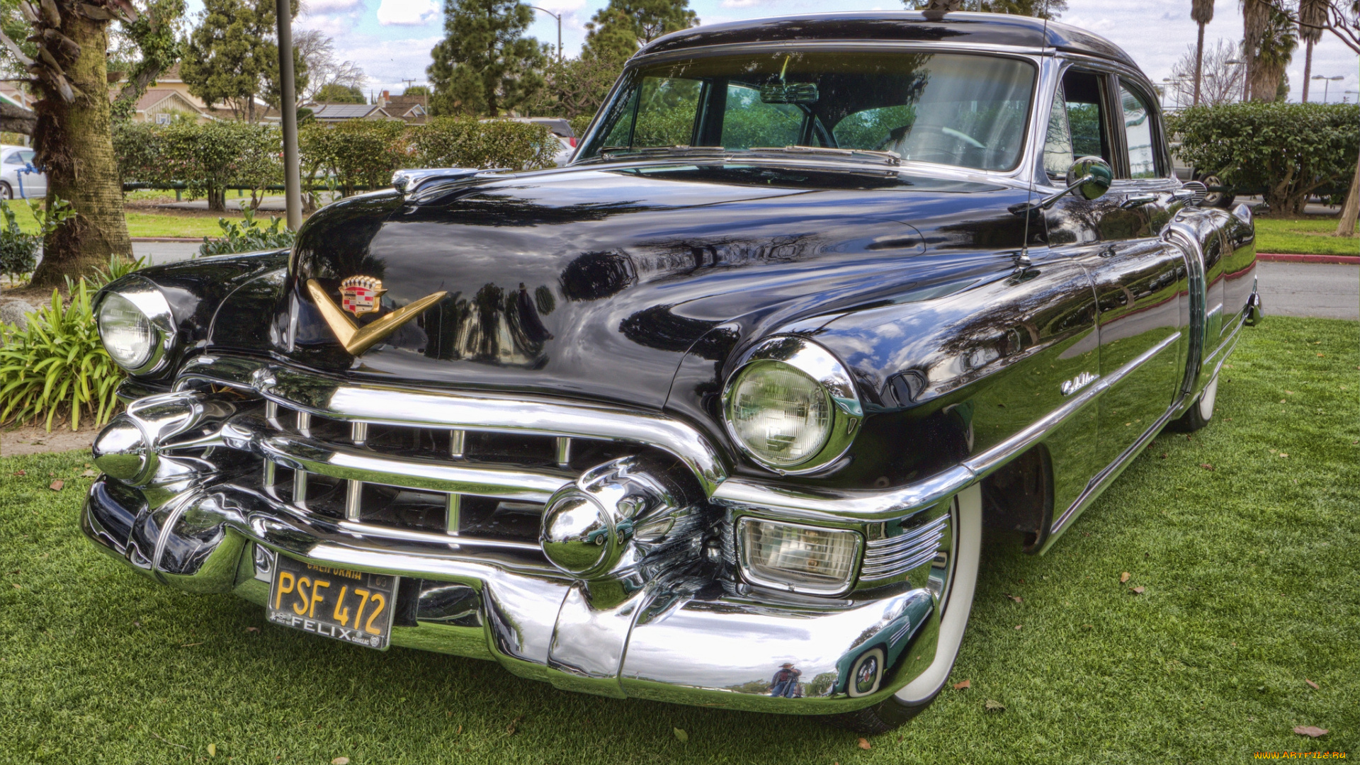 1953, cadillac, fleetwood, автомобили, выставки, и, уличные, фото, выставка, автошоу