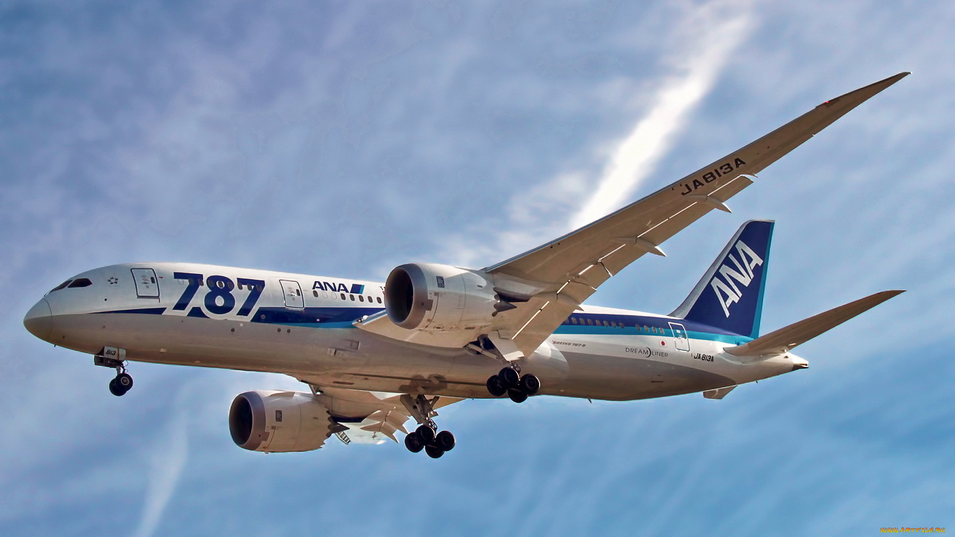 авиация, пассажирские, самолёты, небо