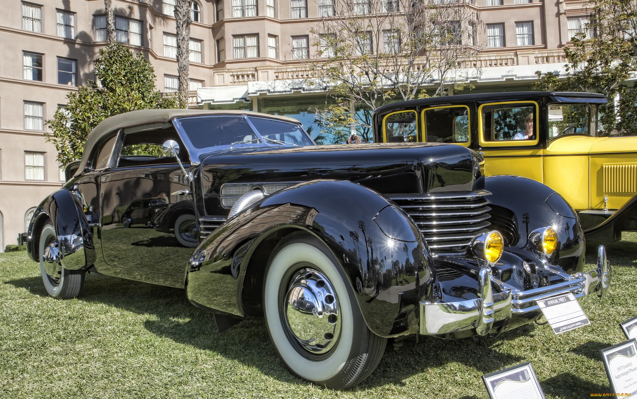 1937, cord, 812, supercharged, phaeton, автомобили, выставки, и, уличные, фото, выставка, автошоу