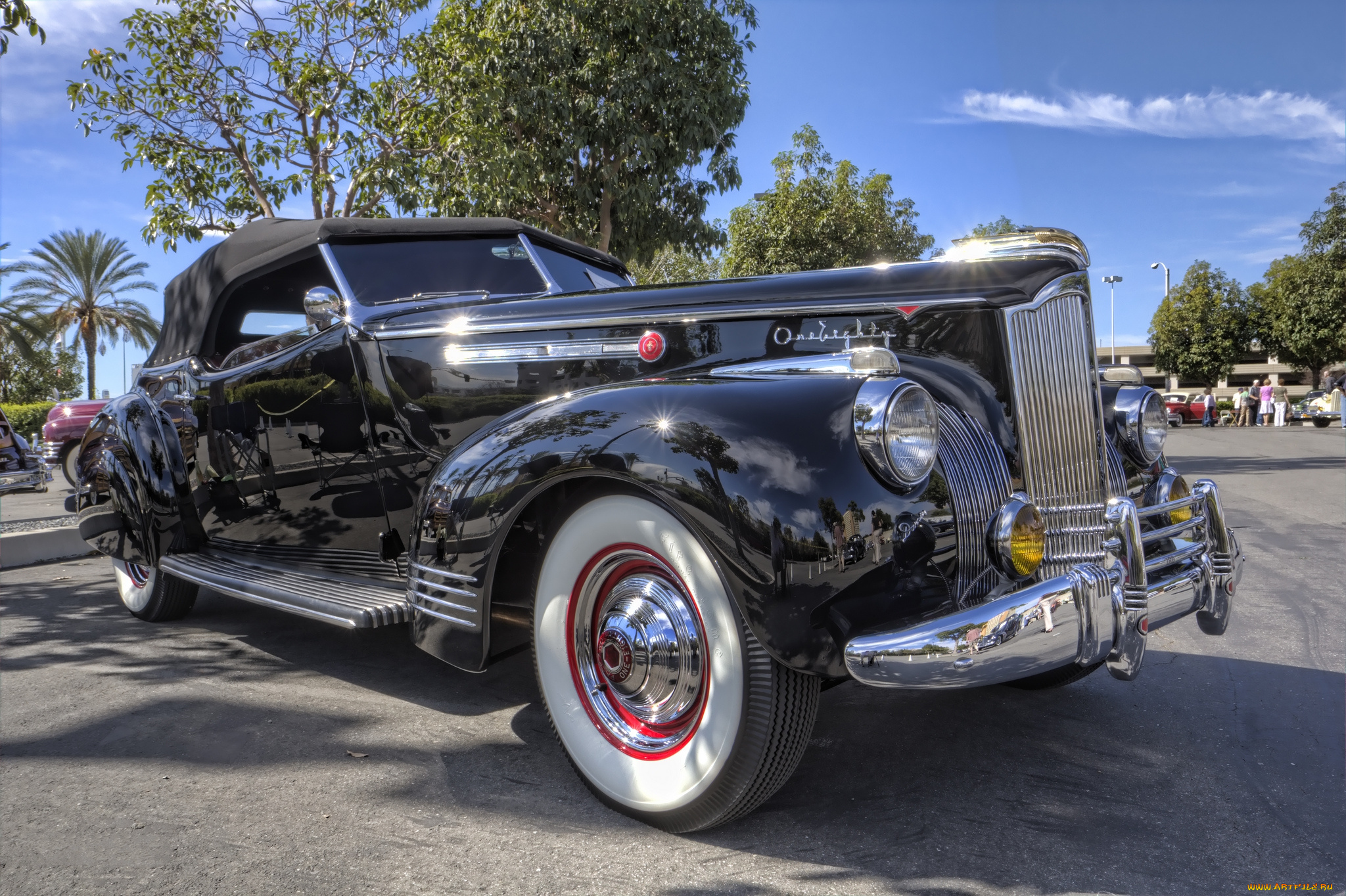 1941, packard, 180, darrin, victoria, автомобили, выставки, и, уличные, фото, автошоу, выставка