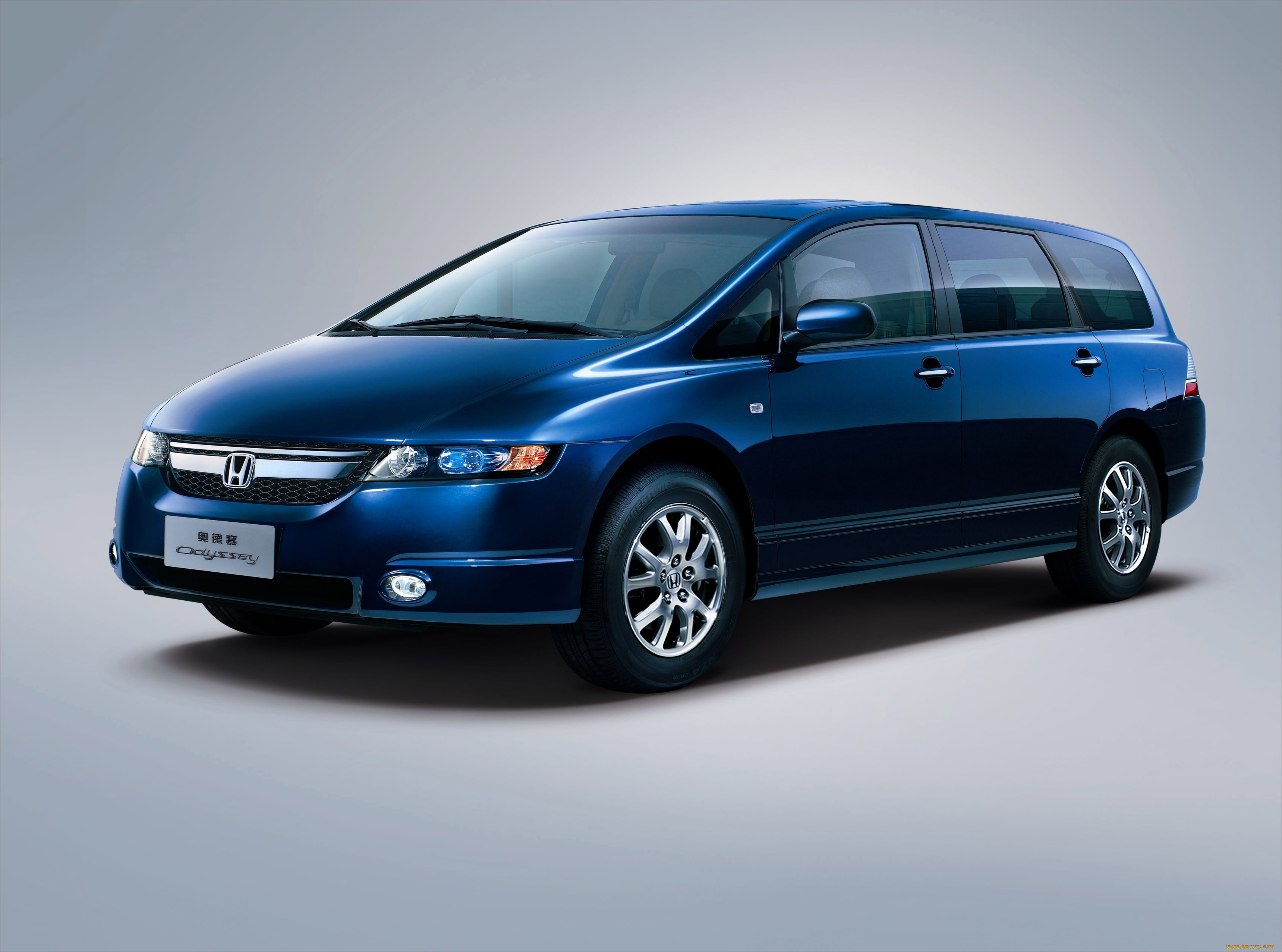 автомобили, honda, rb1, cn-spec, odyssey, синий