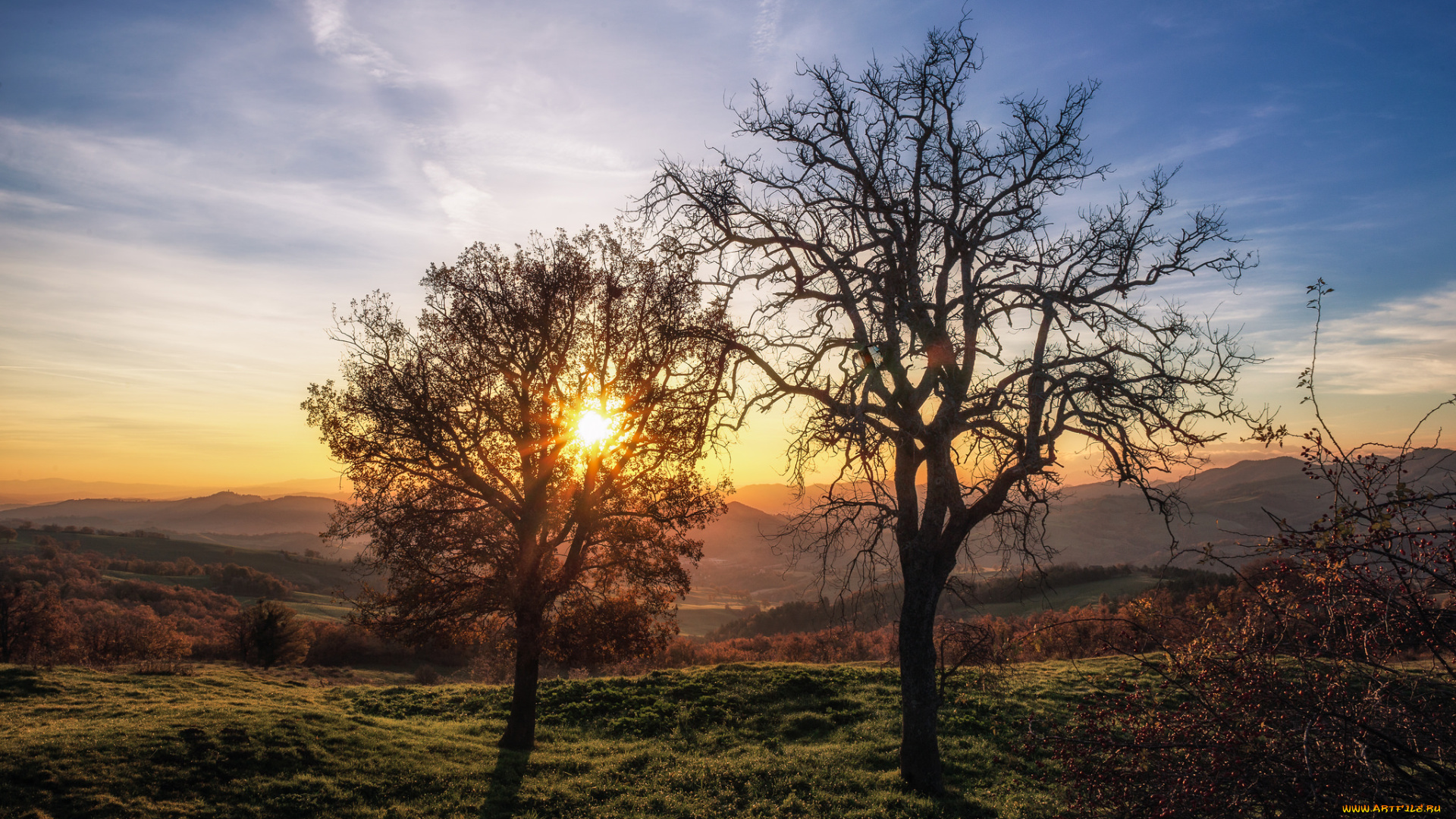 природа, восходы, закаты, рассвет