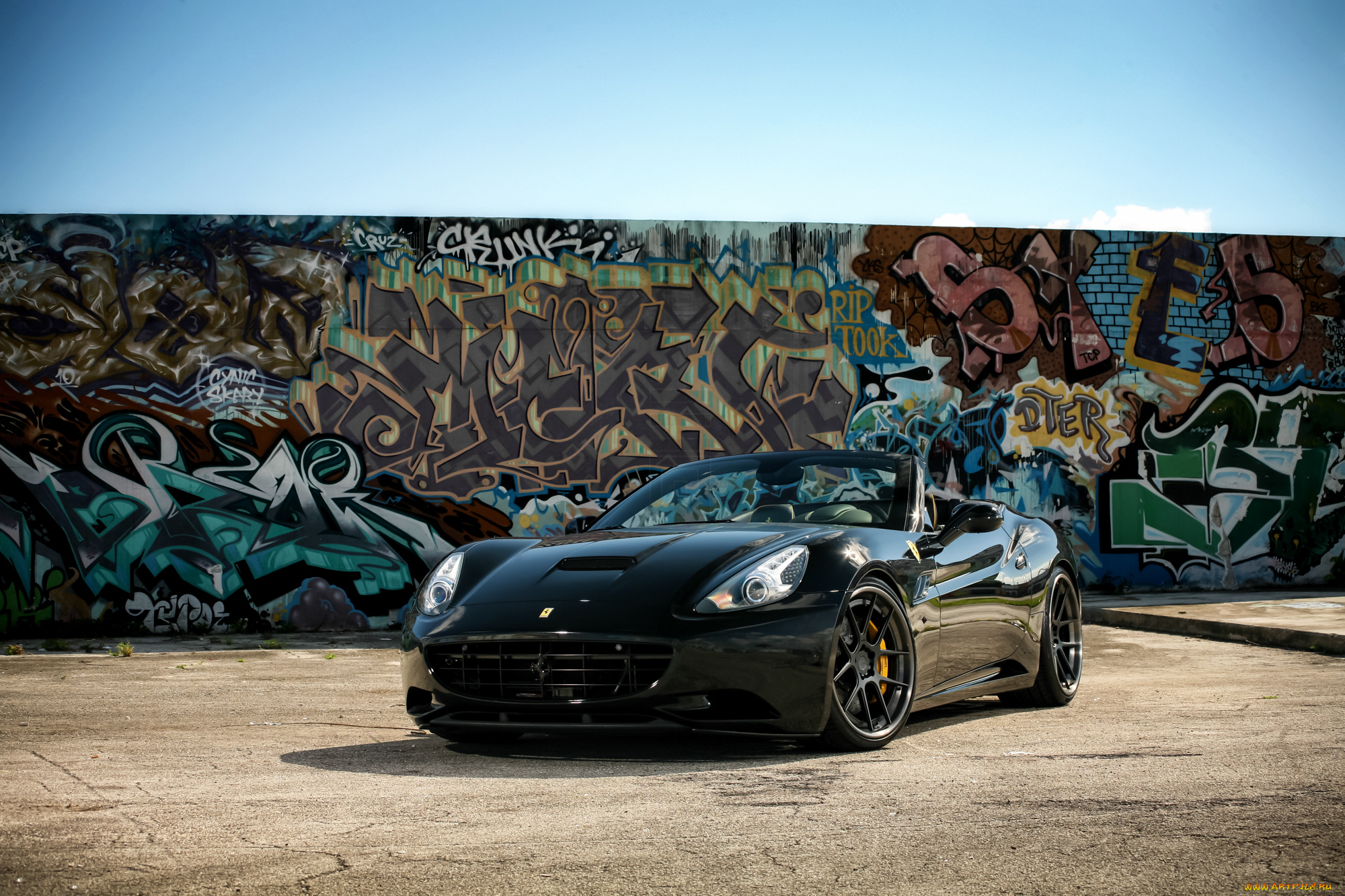 california, автомобили, ferrari