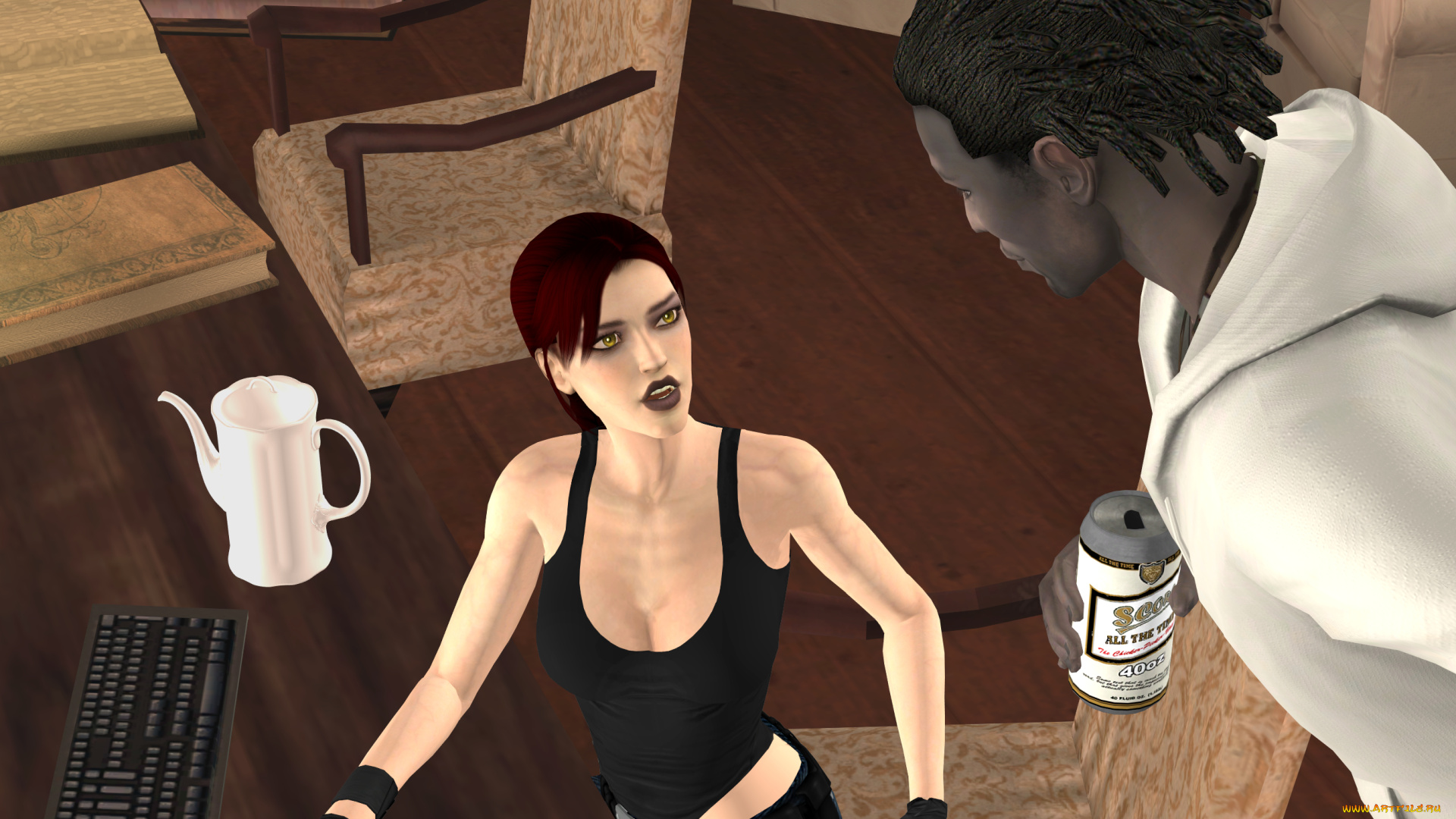 3д, графика, люди, , people, девушка, взгляд, фон