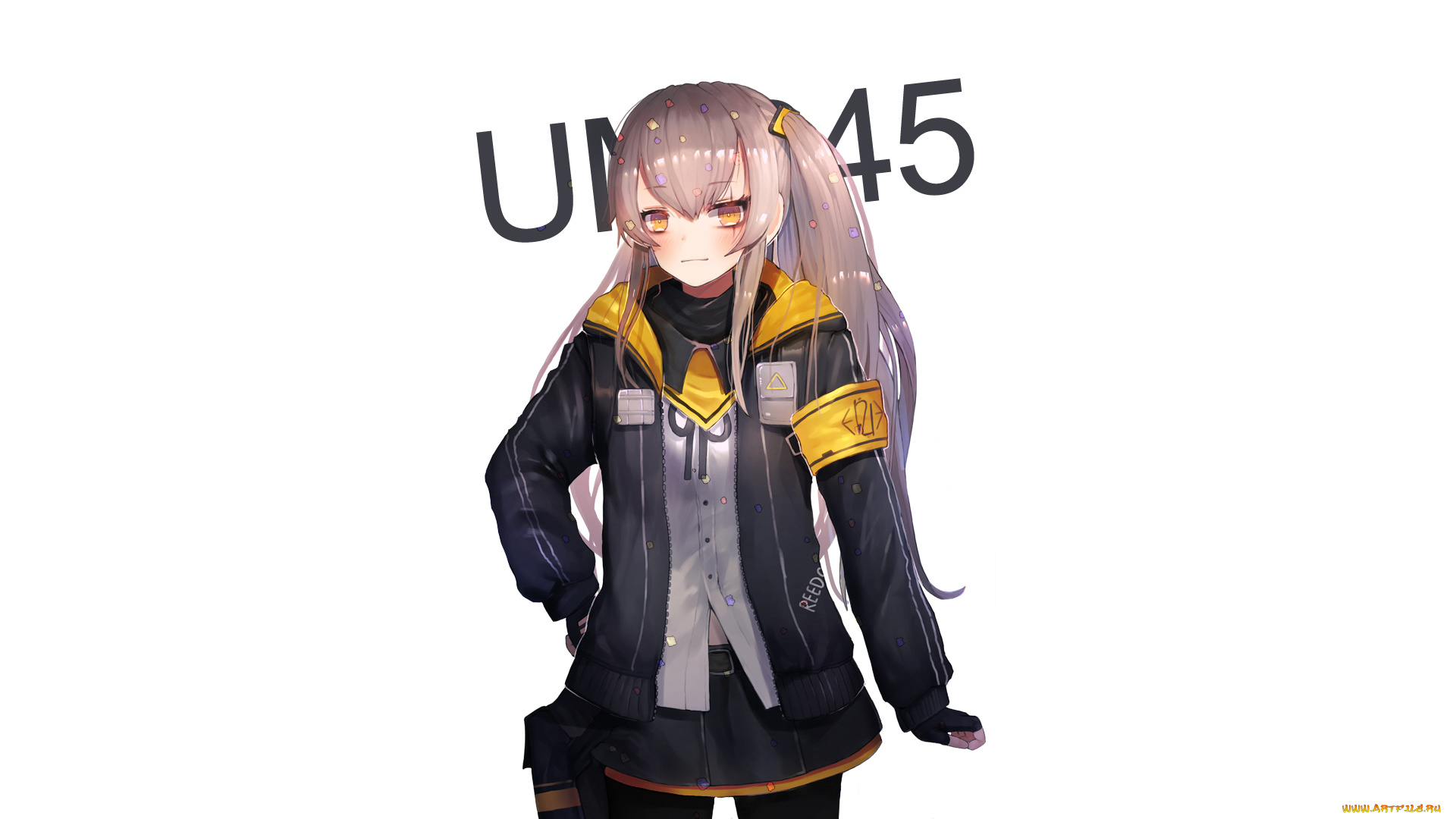 аниме, girls, frontline, фон, взгляд, девушка