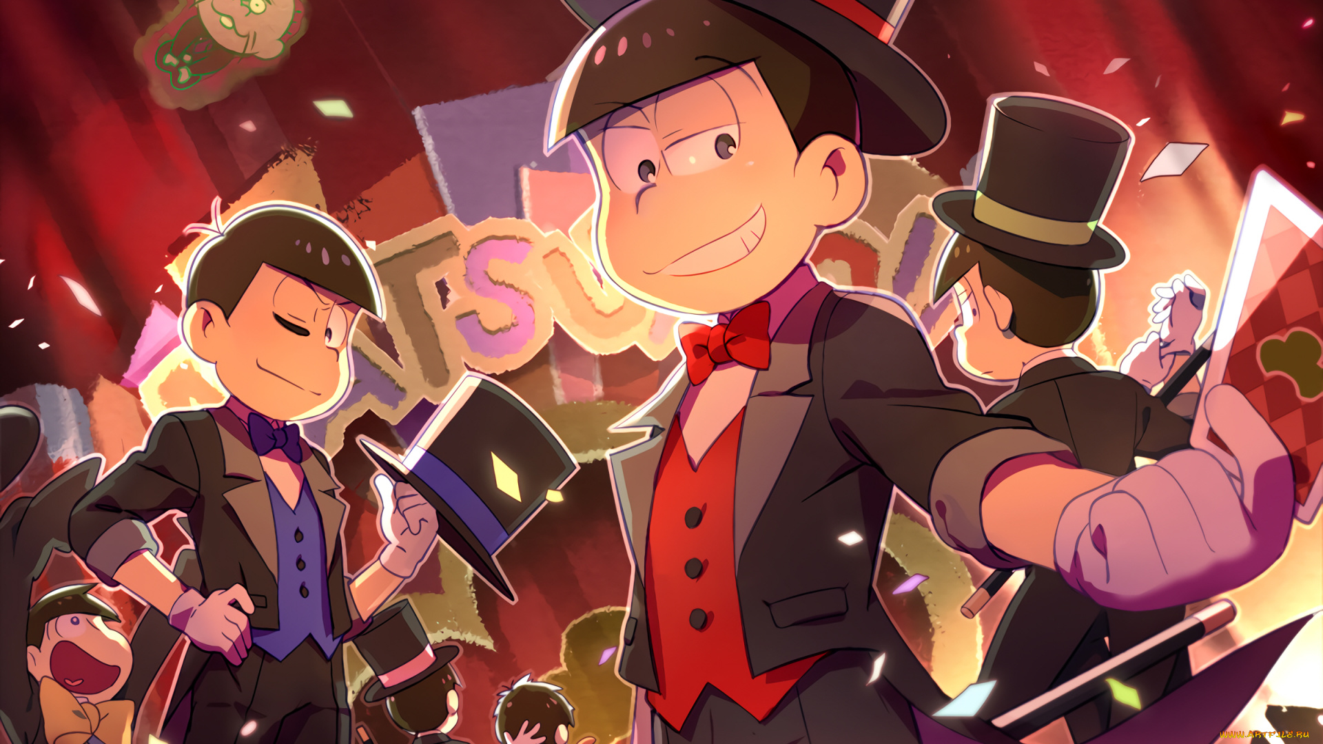 аниме, osomatsu-san, осоматсу