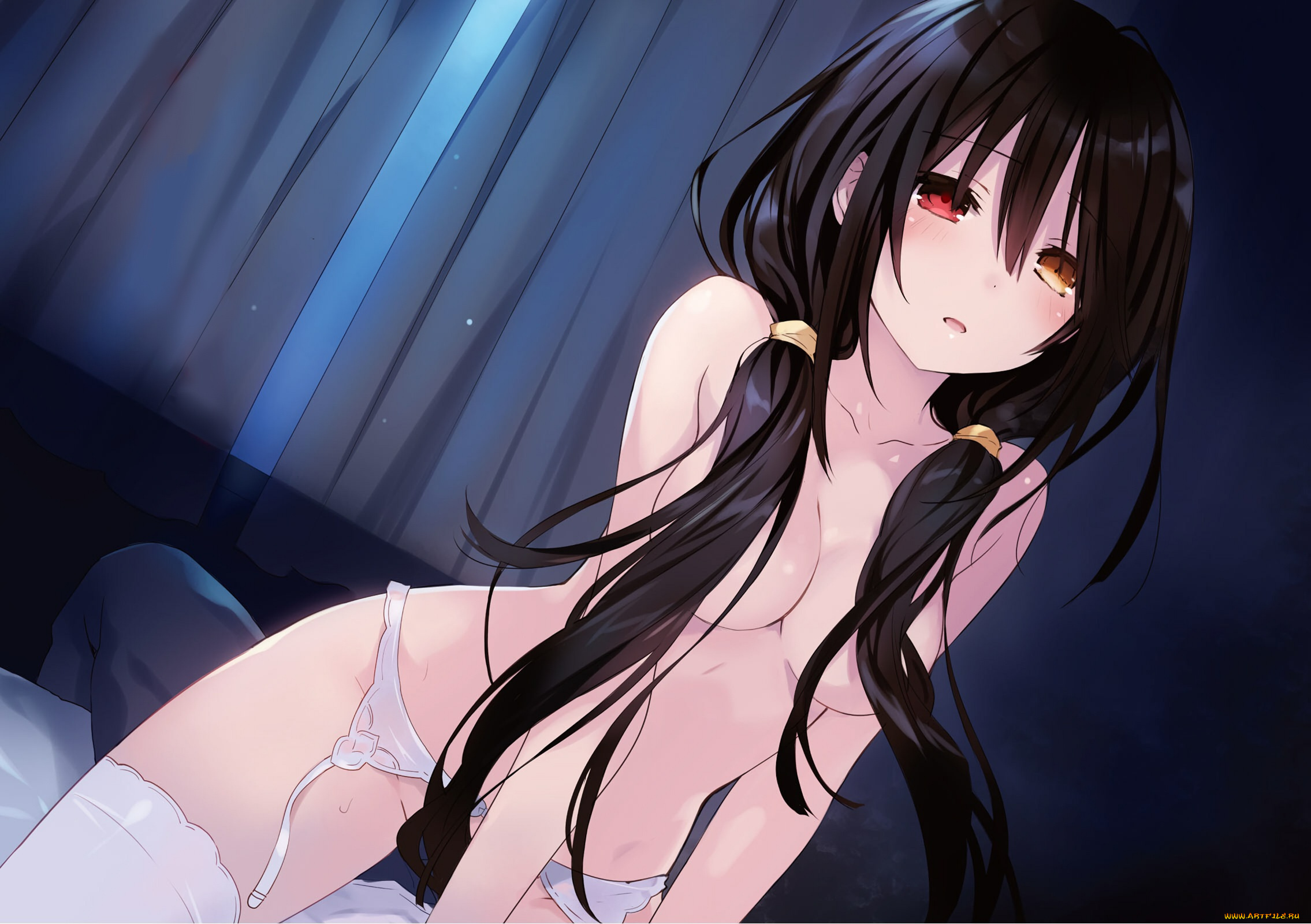 аниме, date, a, live, девушка