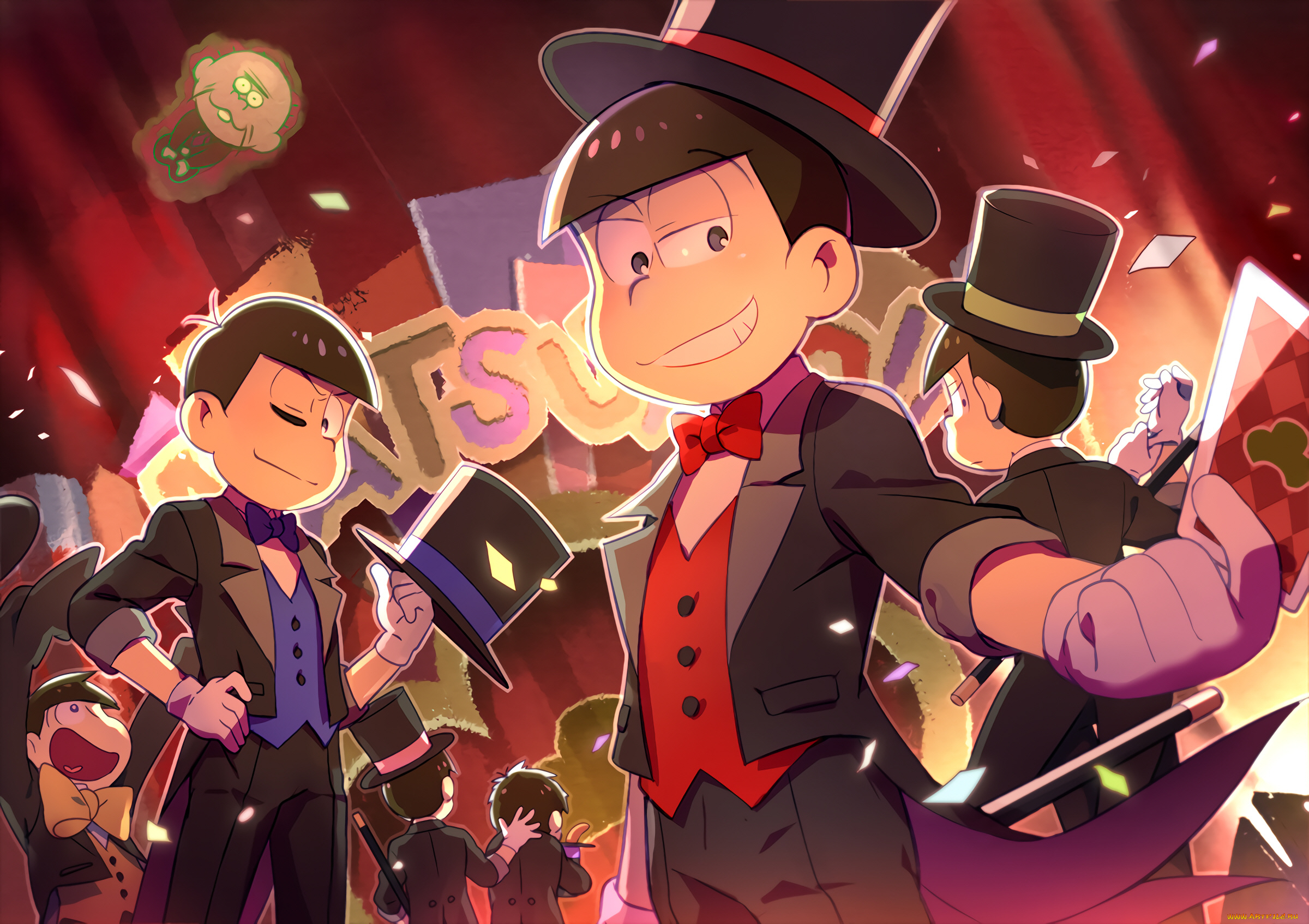 аниме, osomatsu-san, осоматсу