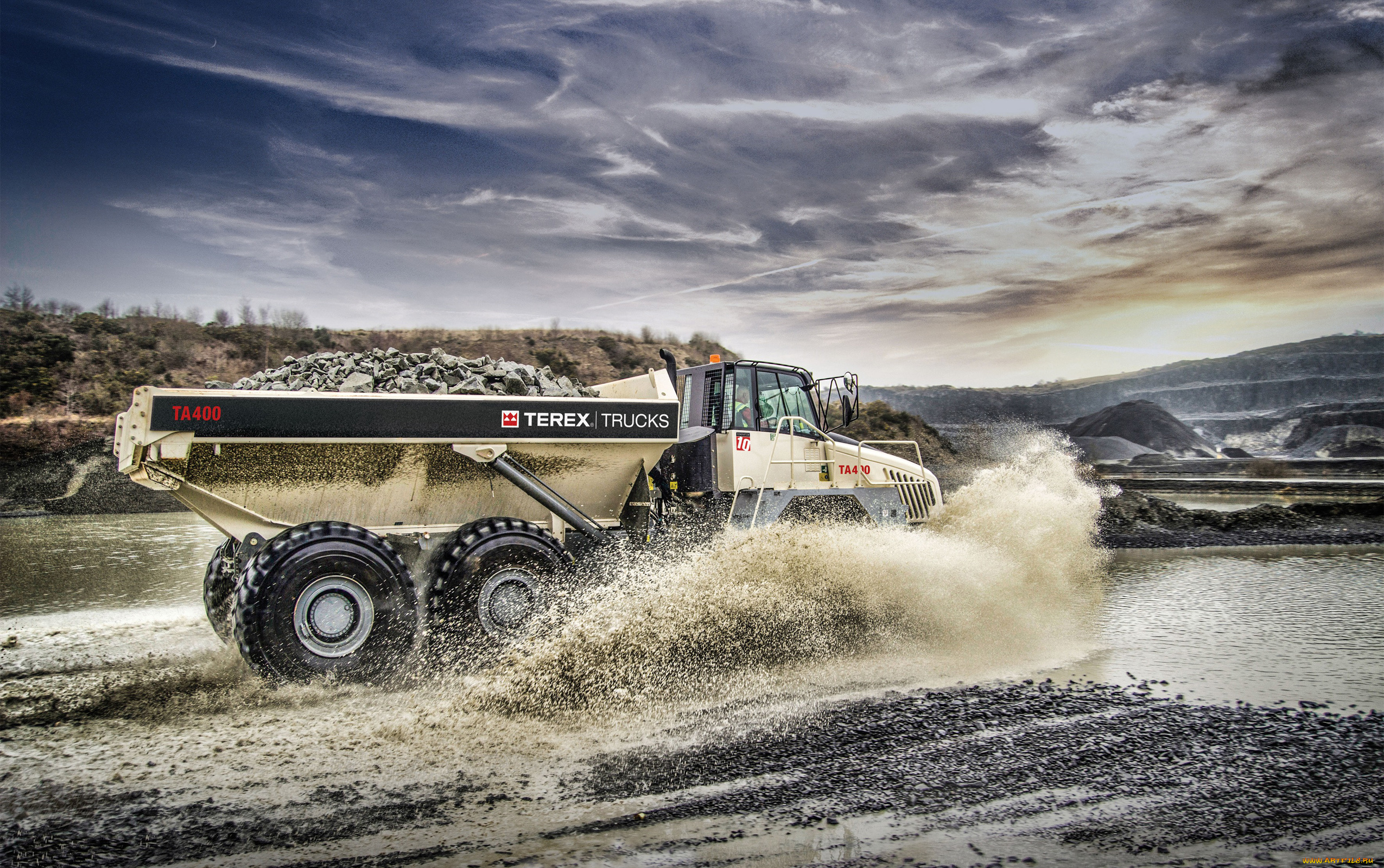 техника, строительная, техника, terex