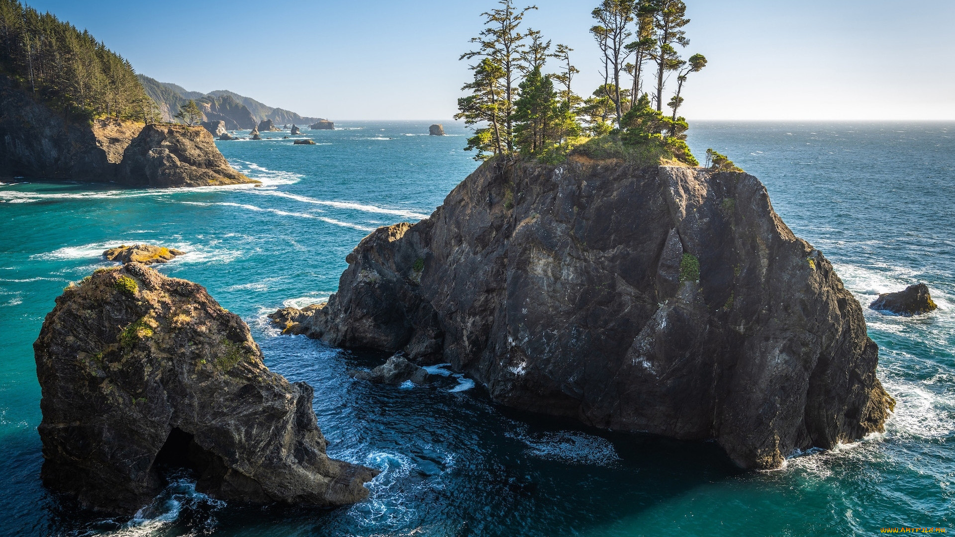 samuel, boardman, state, scenic, corridor, oregon, usa, природа, побережье, samuel, boardman, state, scenic, corridor