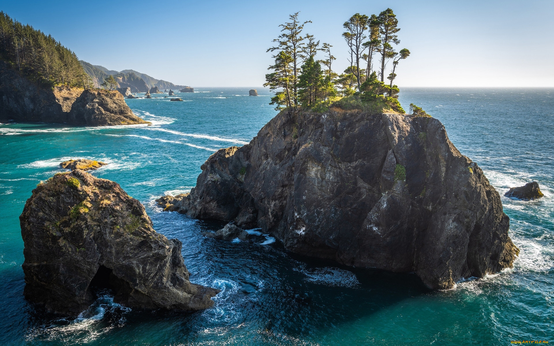 samuel, boardman, state, scenic, corridor, oregon, usa, природа, побережье, samuel, boardman, state, scenic, corridor