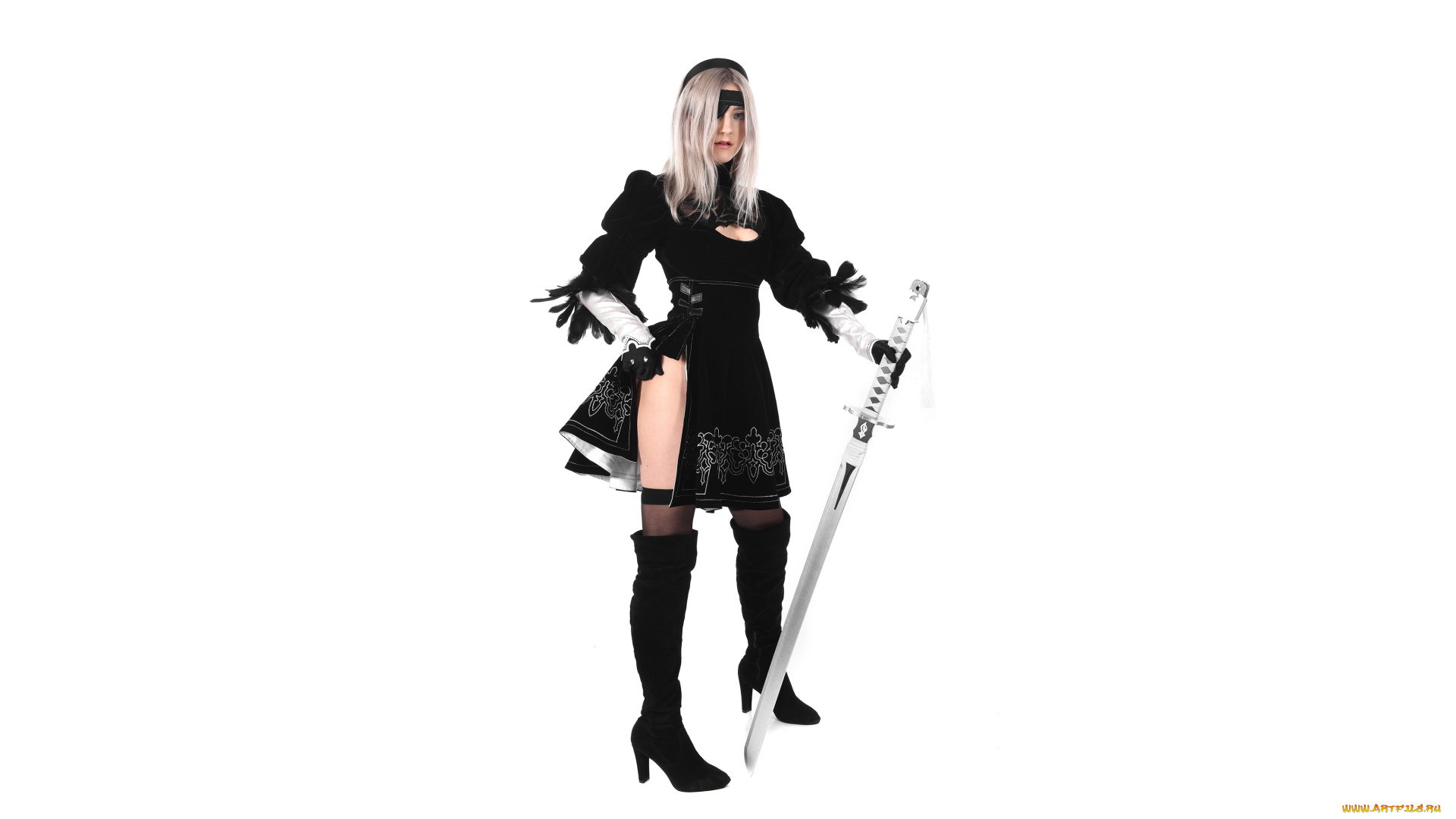 девушки, юлия, романова, , eva, elfie, automata, nier, юлия, романова, eva, elfie