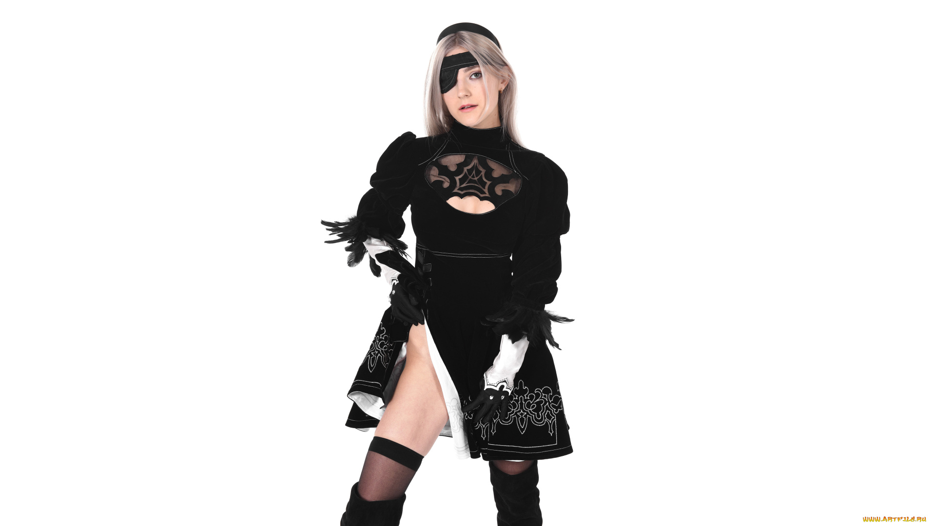 девушки, юлия, романова, , eva, elfie, automata, nier, юлия, романова, eva, elfie