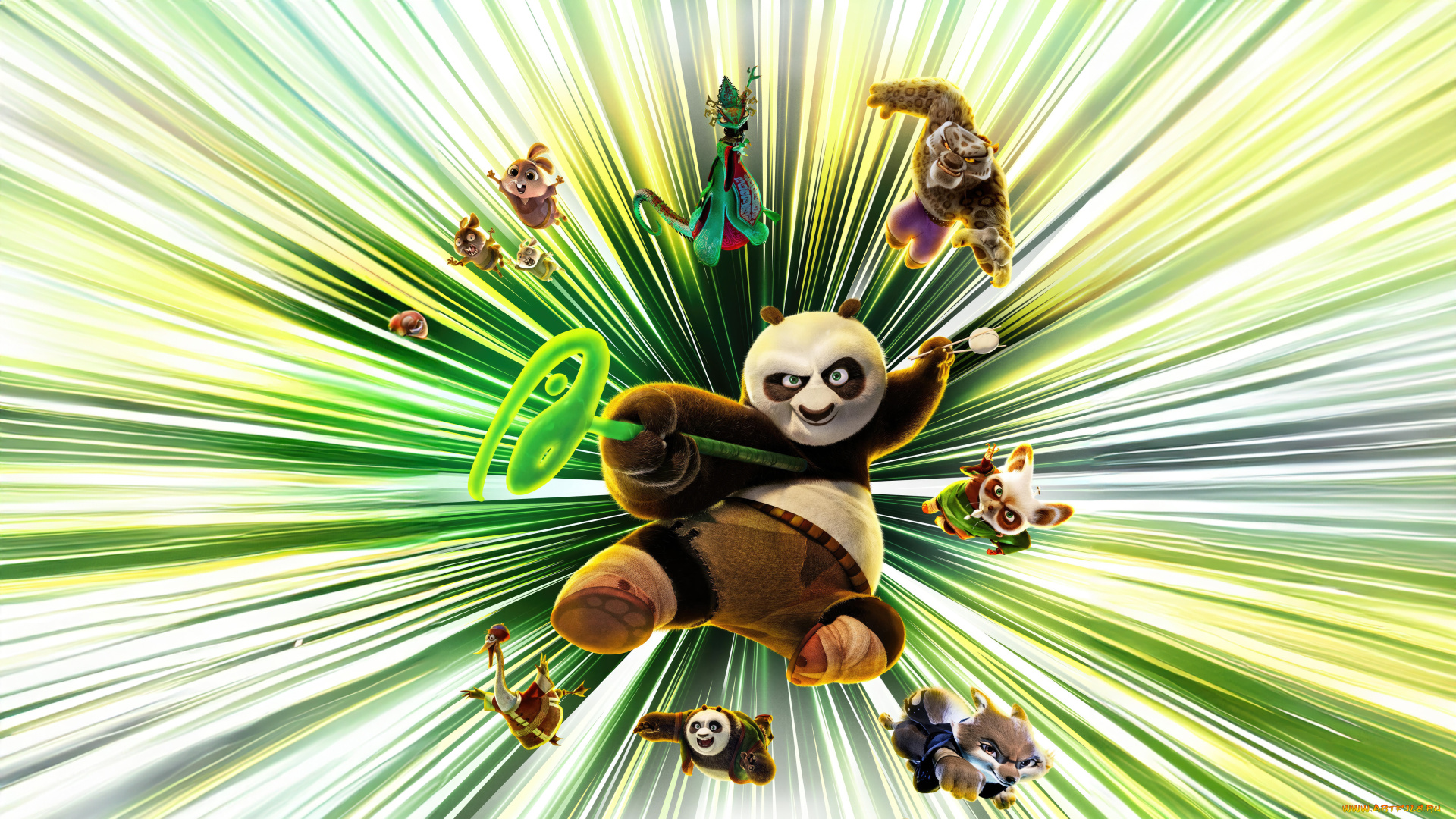 мультфильмы, kung, fu, panda, 4, kung, fu, panda, 4