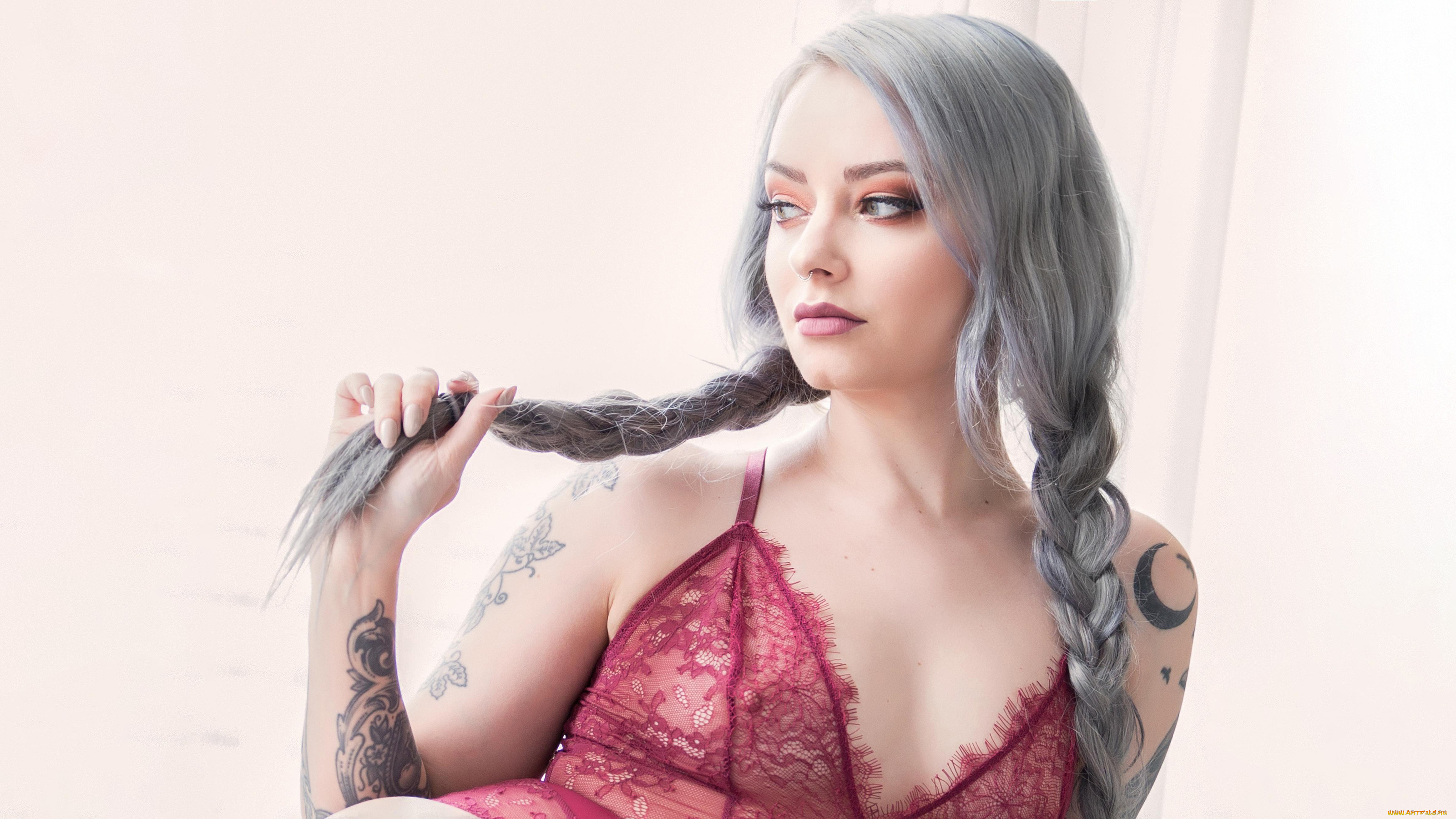 девушки, -, креатив, , косплей, genevieve