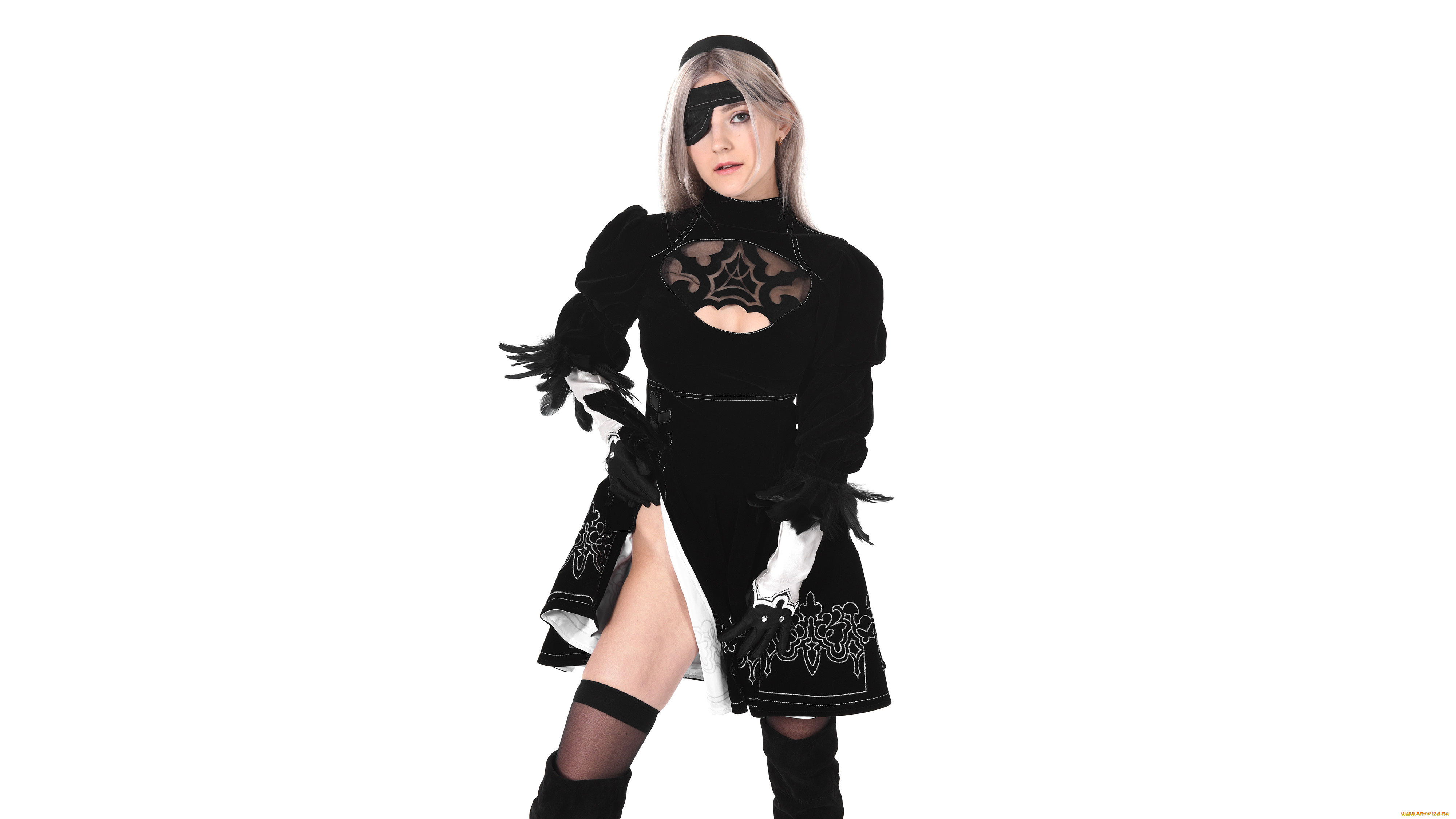 девушки, юлия, романова, , eva, elfie, automata, nier, юлия, романова, eva, elfie