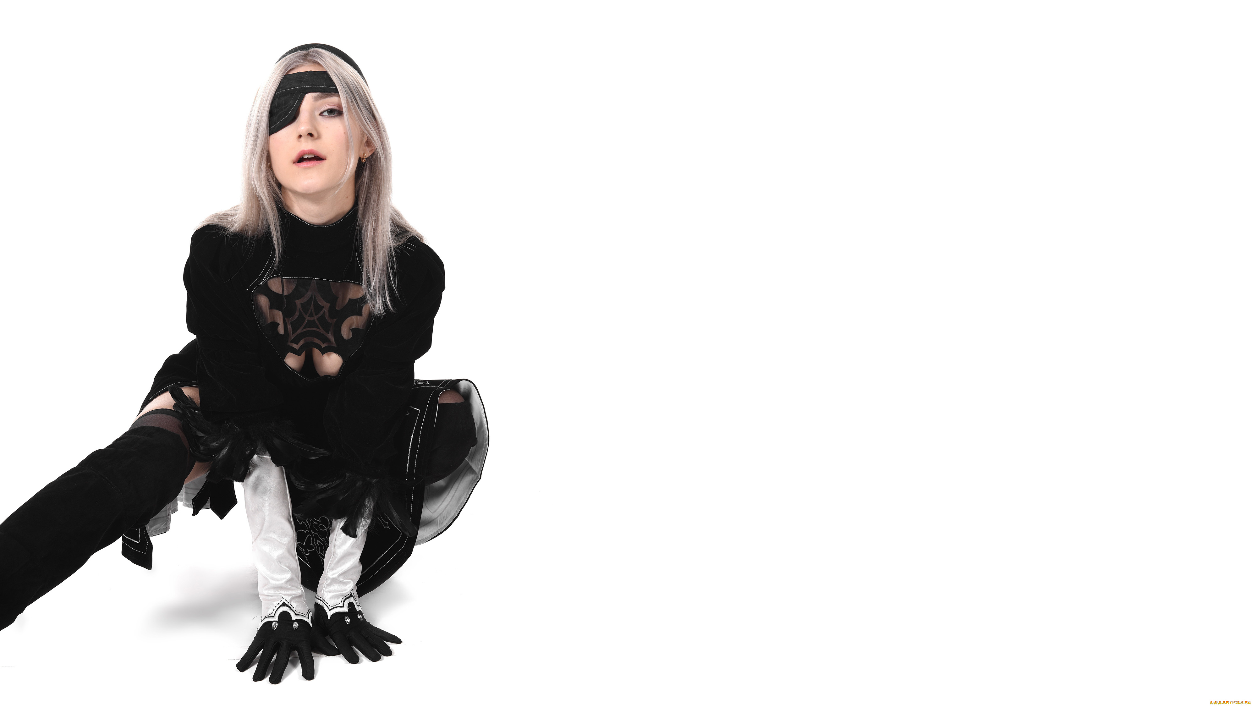 девушки, юлия, романова, , eva, elfie, automata, nier, юлия, романова, eva, elfie