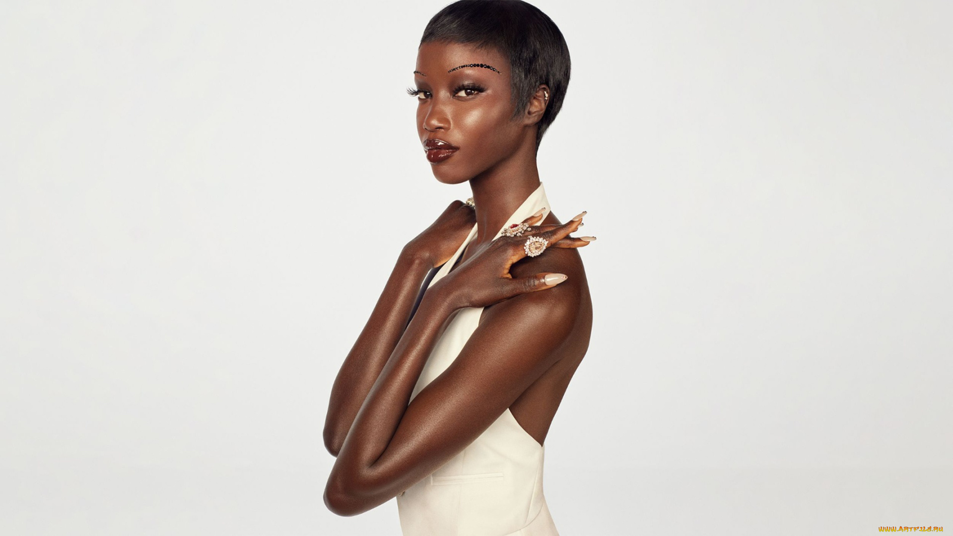 anok, yai, девушки, anok, yai, девушка, мулатка, темнокожая, чернокожая, модель, красотка, макияж, взгляд, поза, стройная, сексуальная, фигура