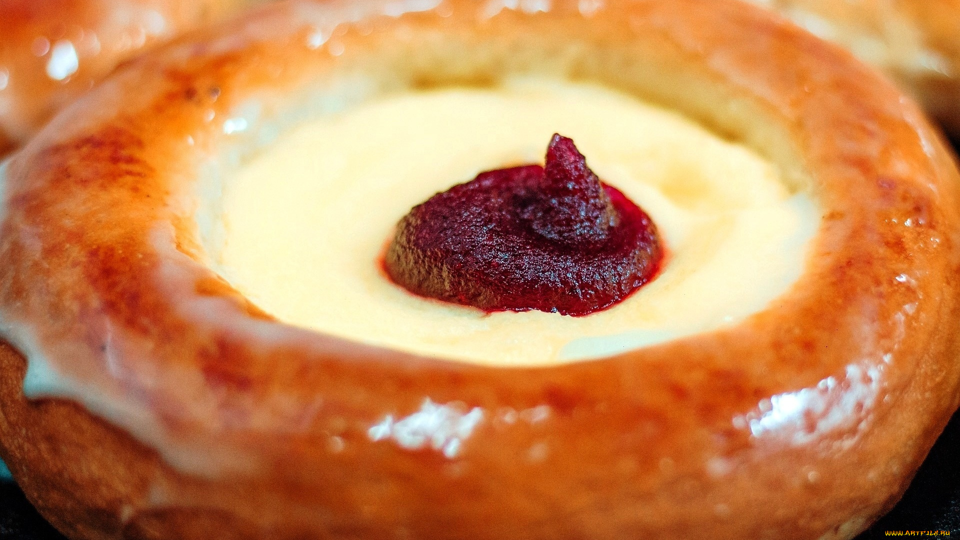 еда, хлеб, , выпечка, ватрушка, макро