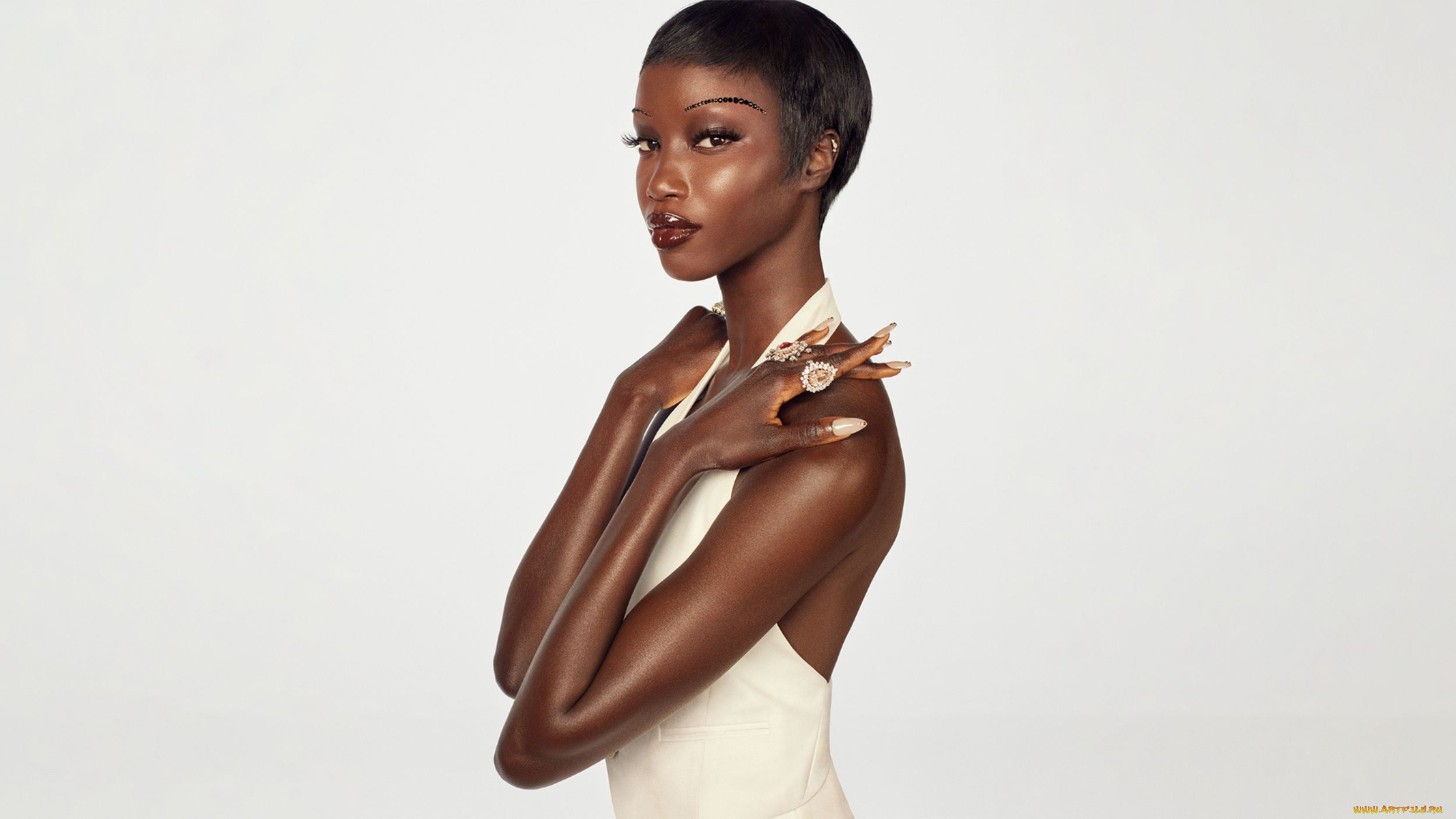 anok, yai, девушки, anok, yai, девушка, мулатка, темнокожая, чернокожая, модель, красотка, макияж, взгляд, поза, стройная, сексуальная, фигура