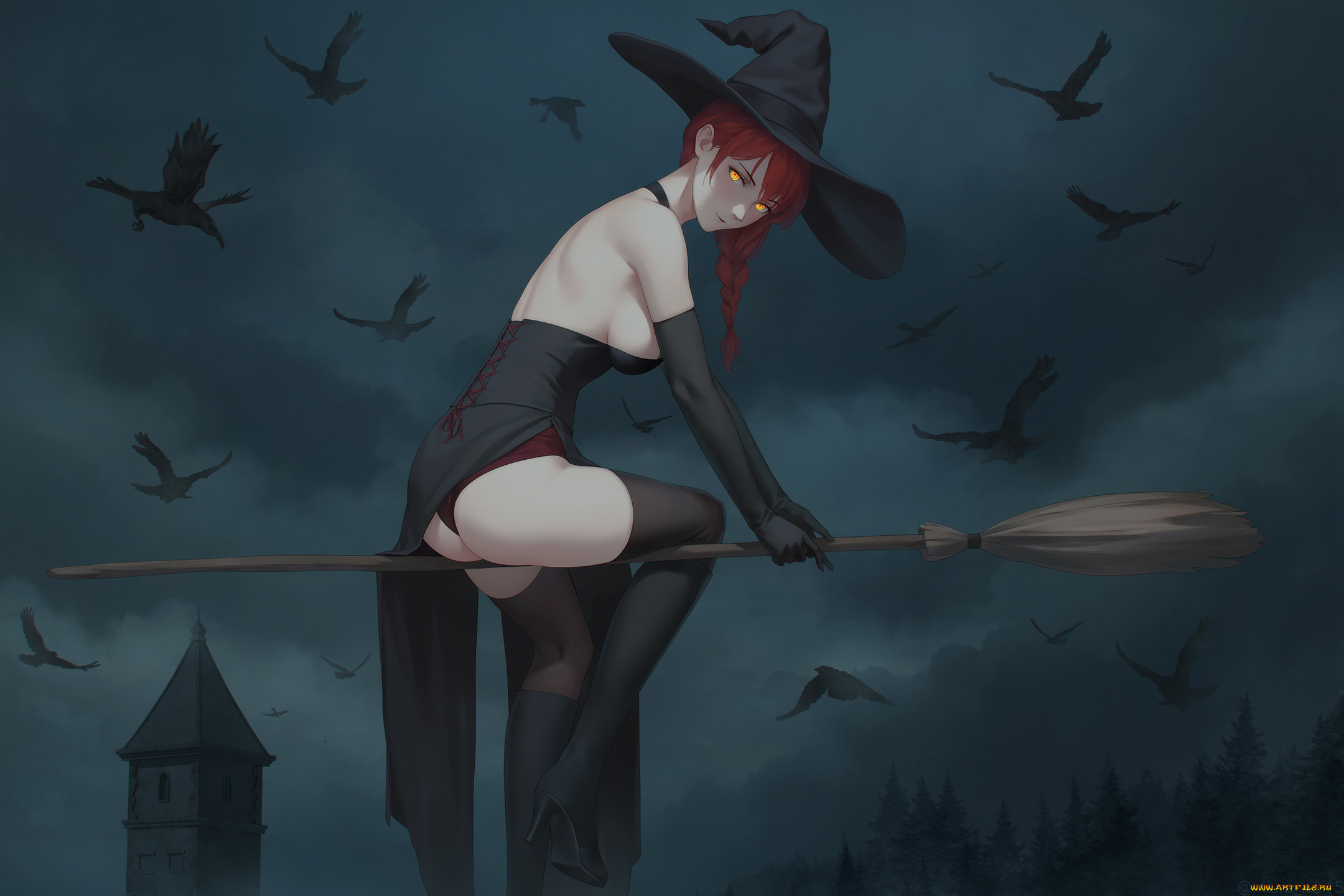 аниме, chainsaw, man, девушка