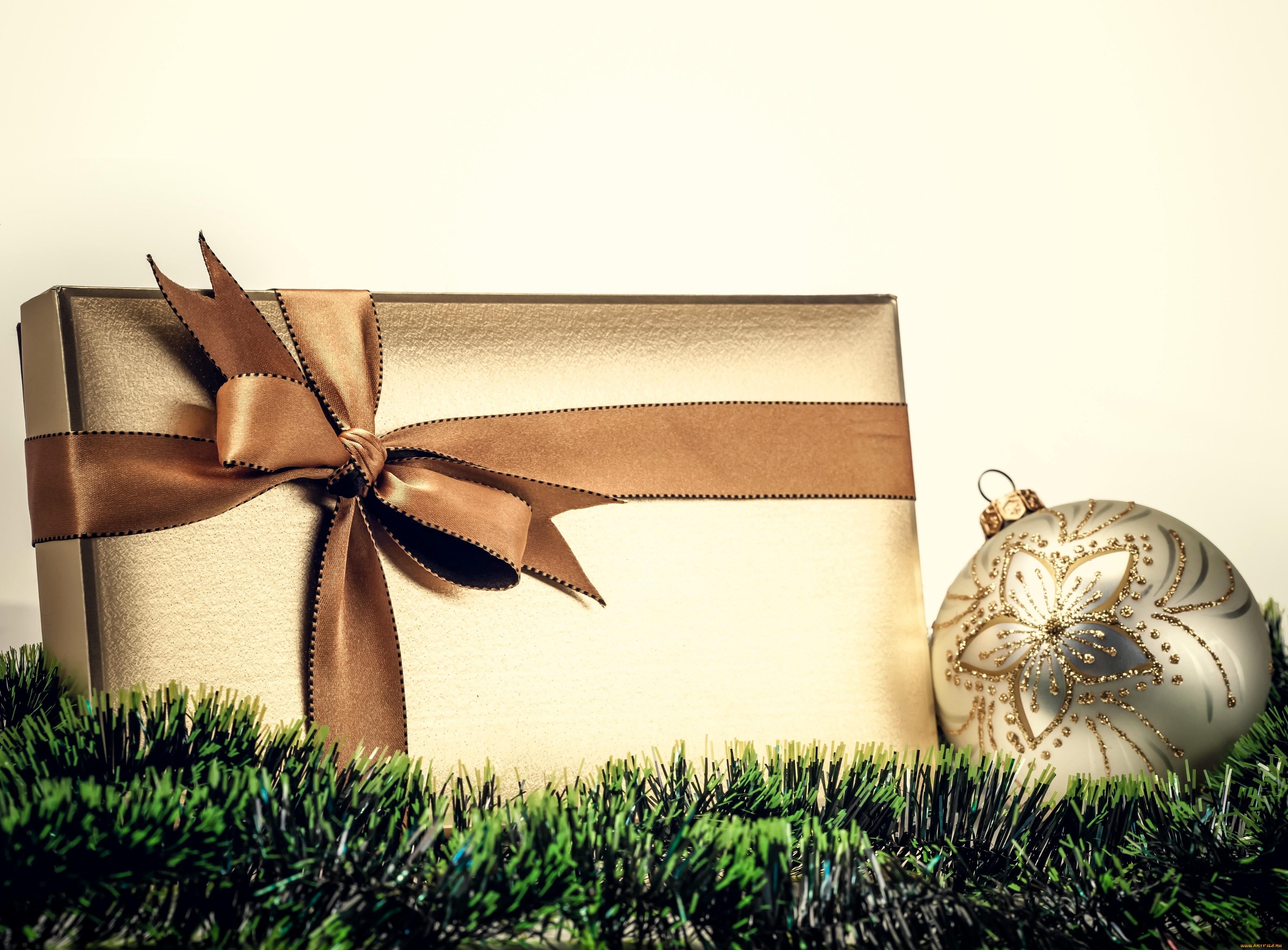 праздничные, подарки, и, коробочки, подарок, коробка, лента, шарик, мишура