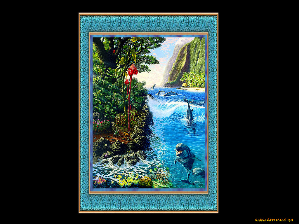 фэнтези, пейзажи