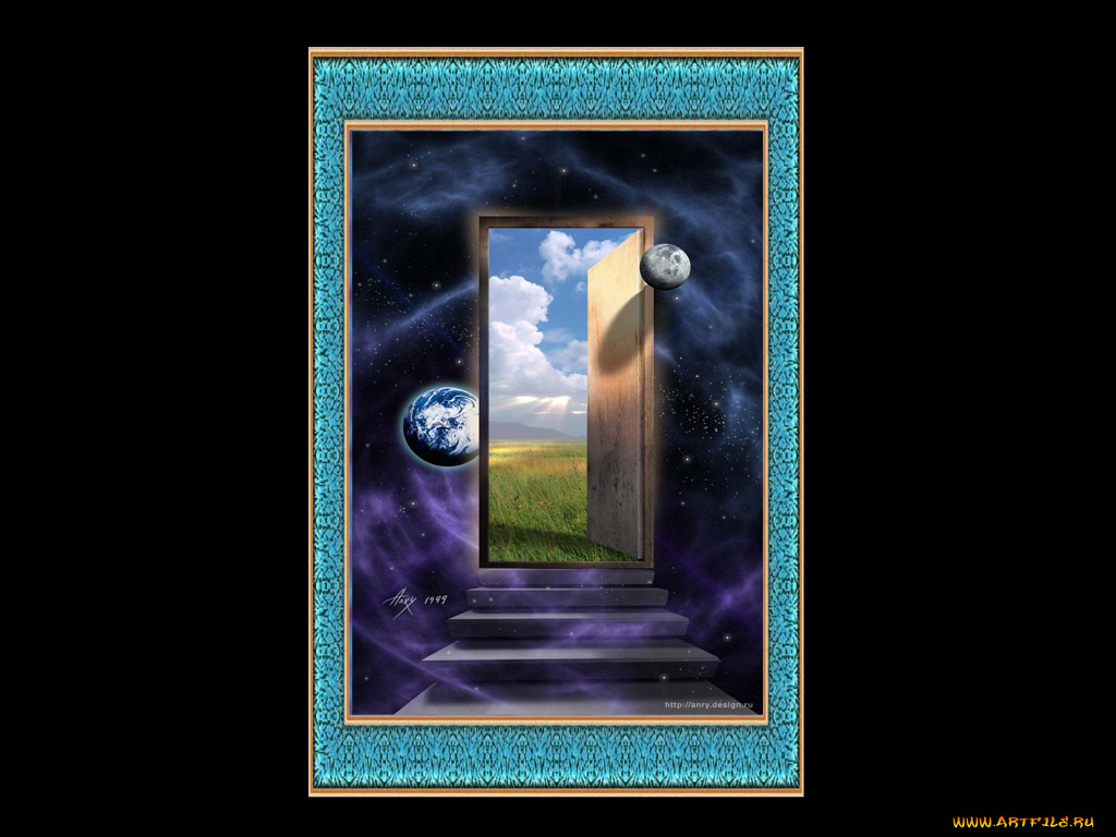 рисованные, природа