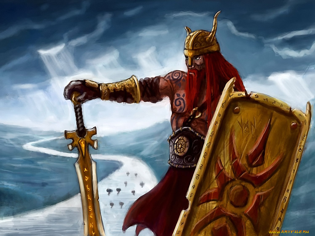 рисунки, конкурса, ice, and, fire, фэнтези, люди