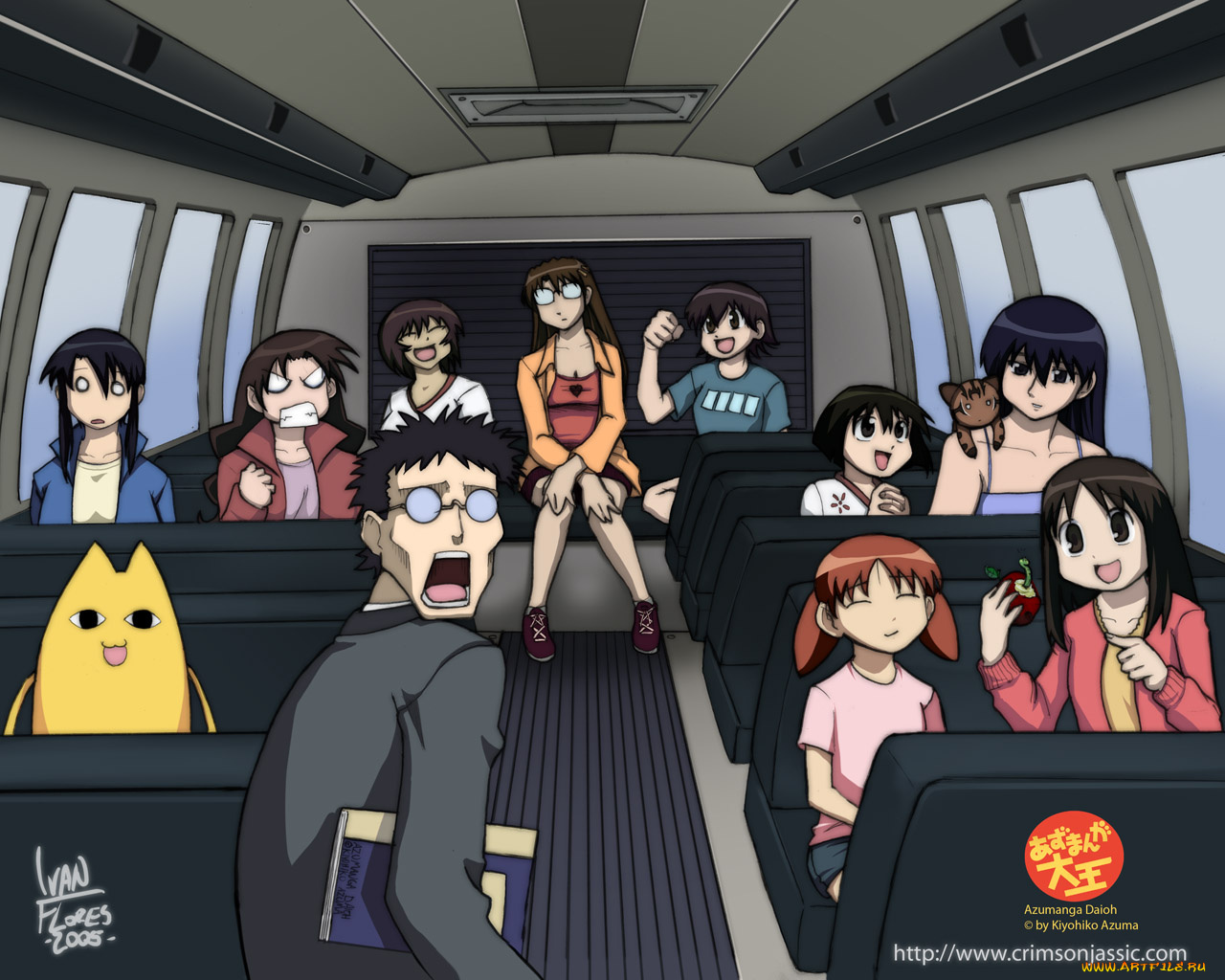 аниме, azumanga, daioh