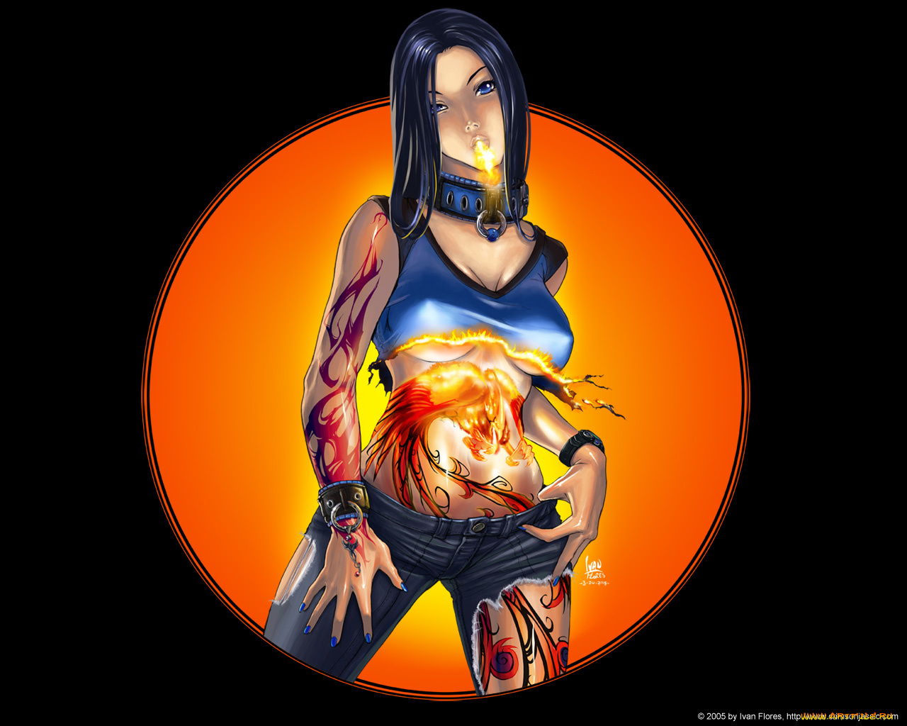 аниме, halloween, magic