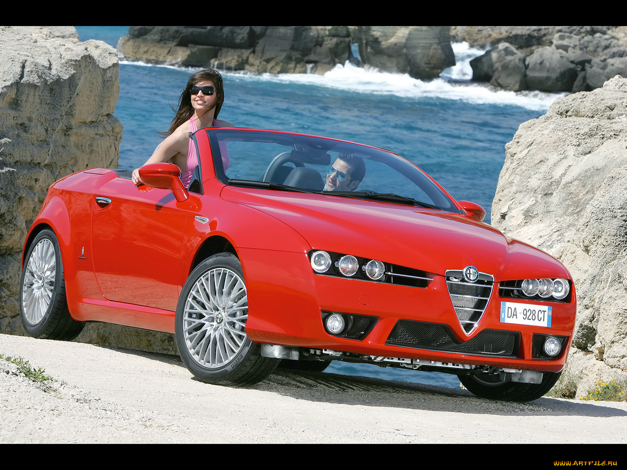 2007, alfa, romeo, spider, автомобили
