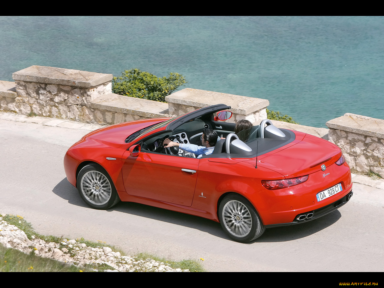 2007, alfa, romeo, spider, автомобили