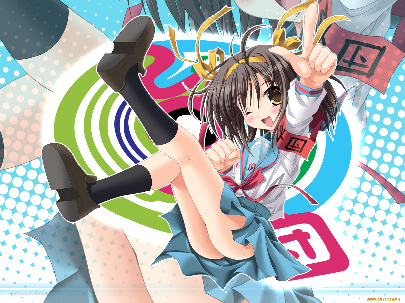 аниме, the, melancholy, of, haruhi, suzumiya