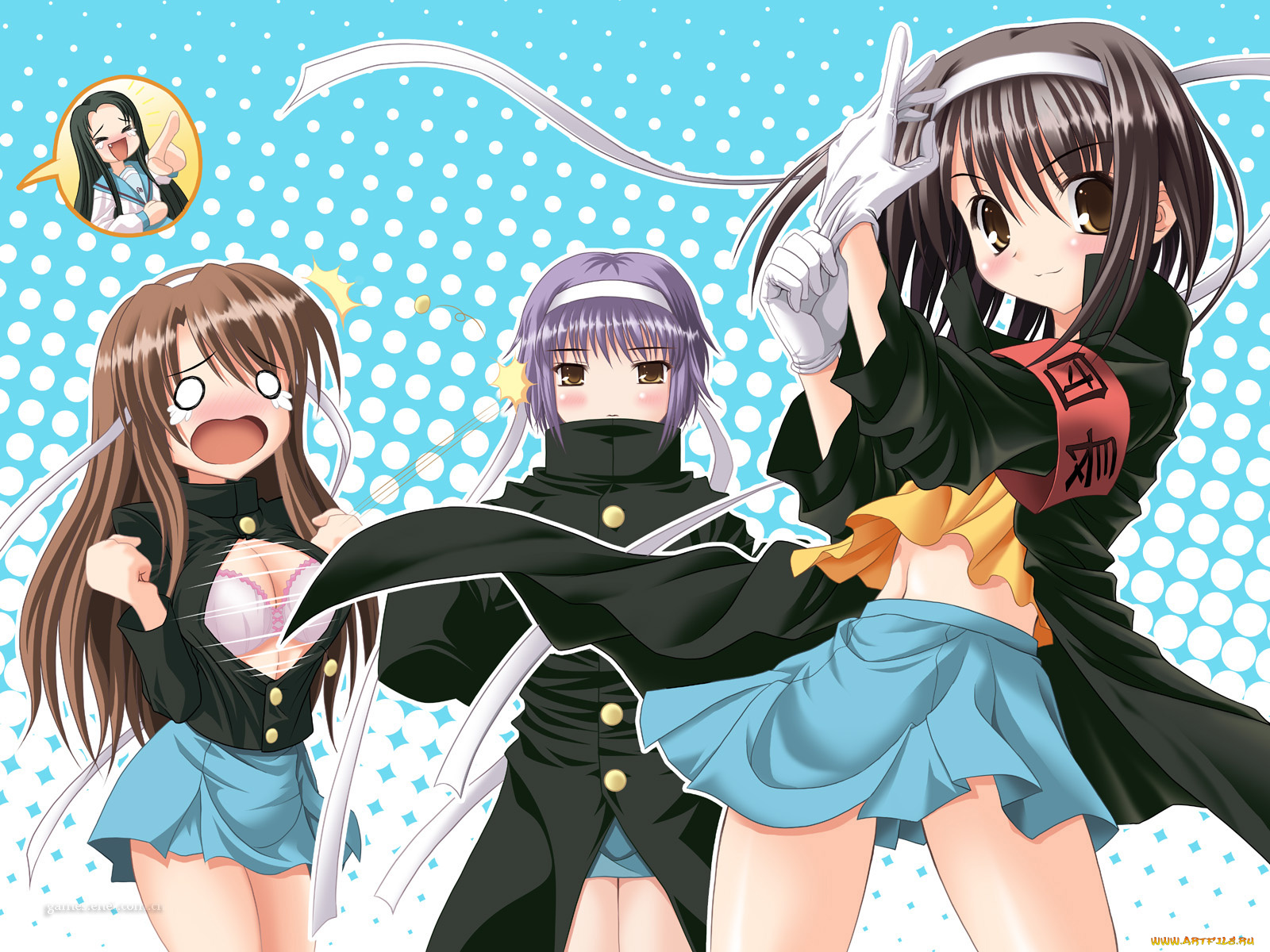 аниме, the, melancholy, of, haruhi, suzumiya