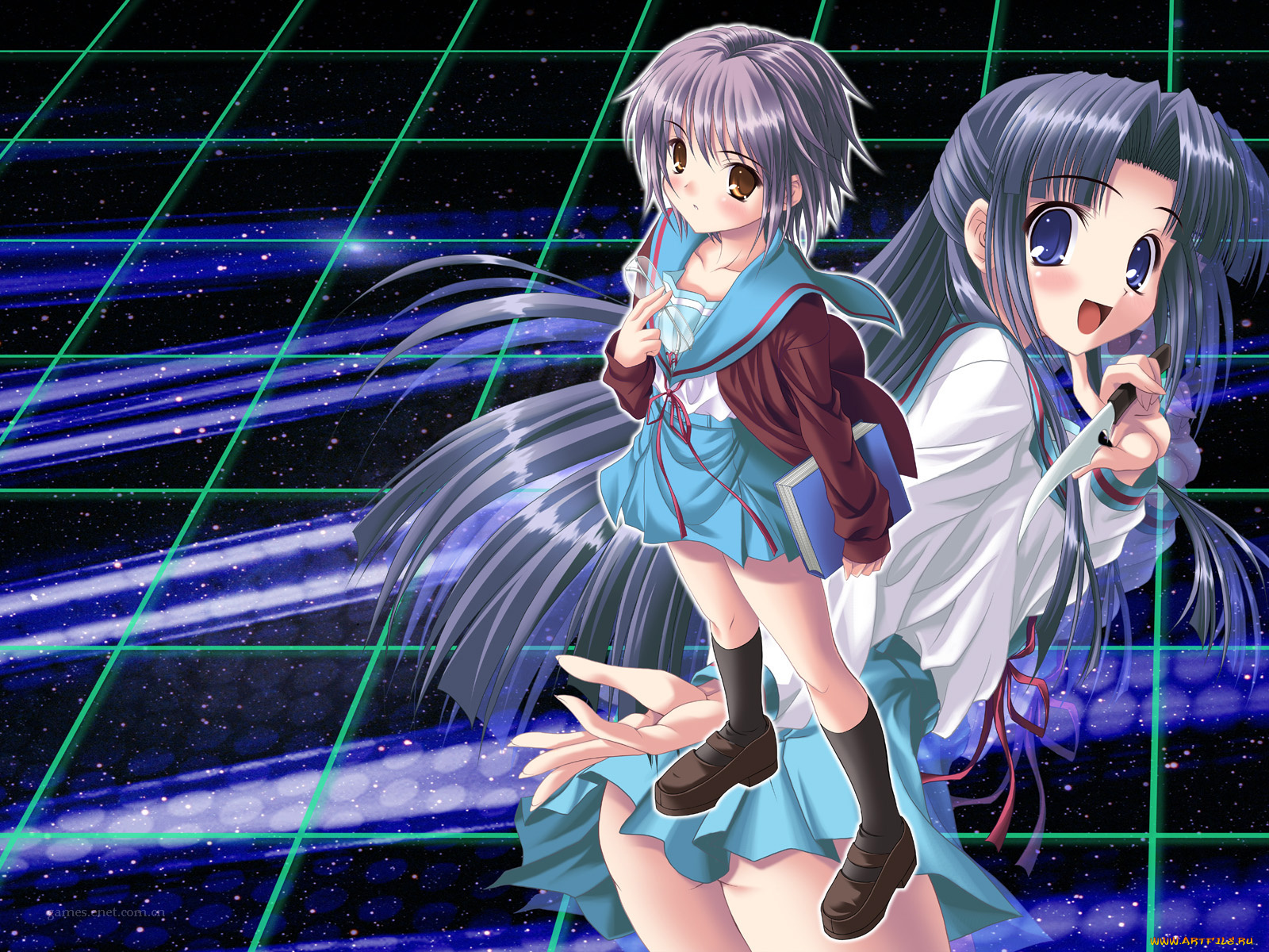 аниме, the, melancholy, of, haruhi, suzumiya